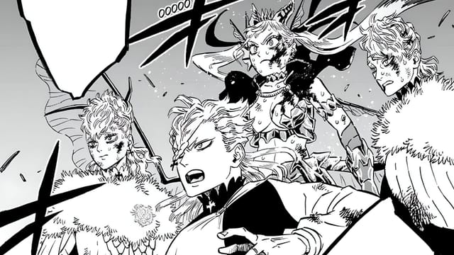Black Clover Chapter 372: Solid and Nebra protect Noelle as the Silva