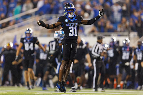 Kentucky cornerback Maxwell Hairston will likely be an important part of UK's 2024 defense. (Photo Credit: IMAGN)