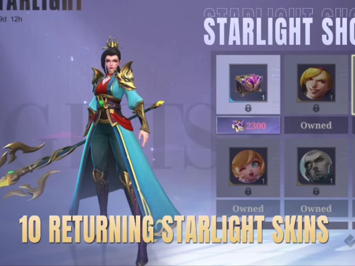 10 Returning skins in Starlight (Image via Moonton)