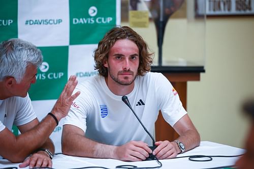 Apostolos [L] and Stefanos [R] Tsitsipas | Getty