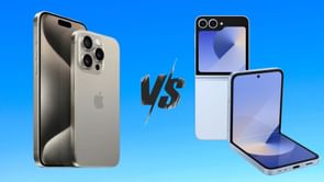 Apple iPhone 15 Pro vs Samsung Galaxy Z Flip 6: Which is the better smartphone?