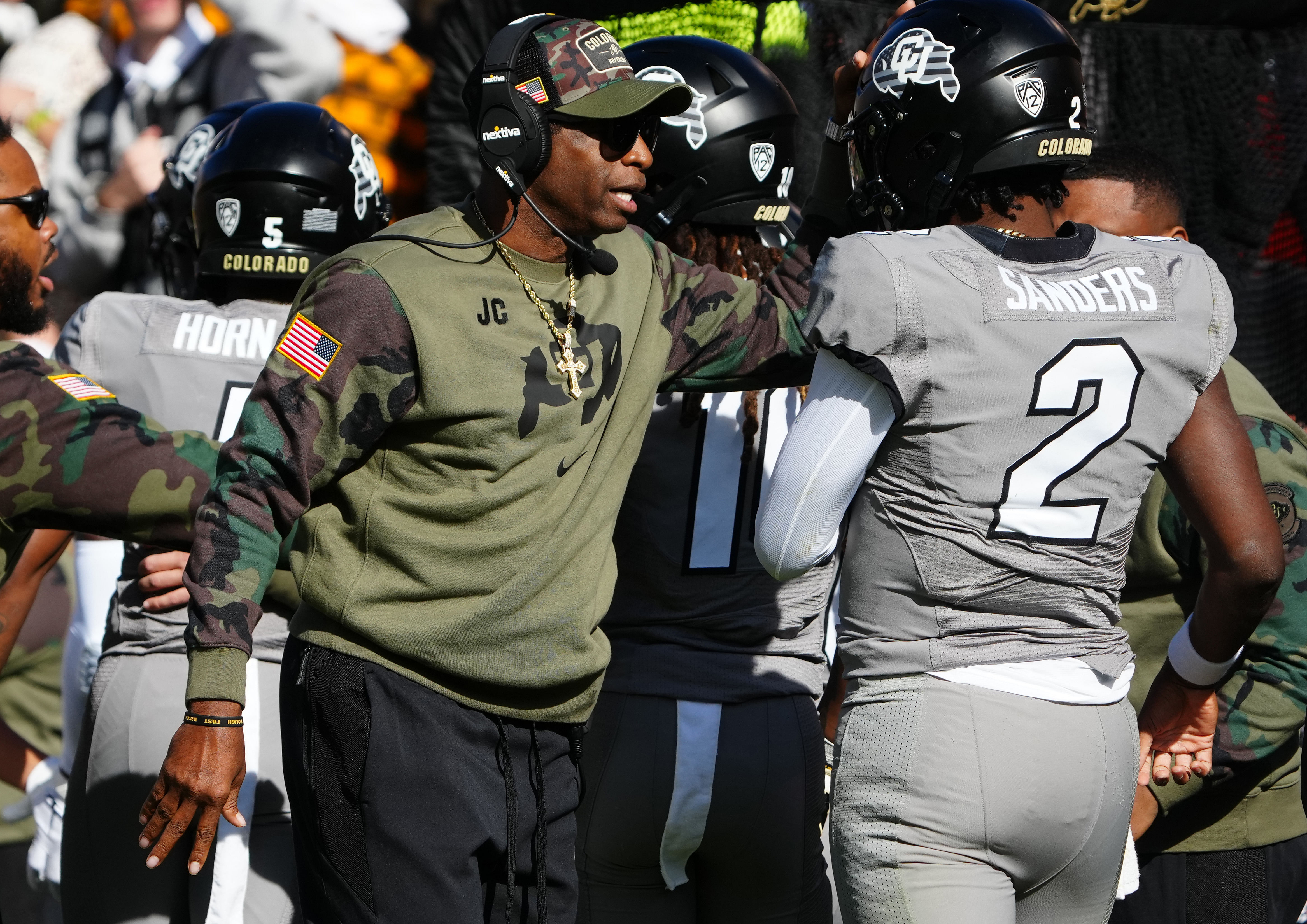 Shedeur Sanders impressed for the Colorado Buffaloes with his father Deion Sanders at the helm in 2023 (Image Source: IMAGN)