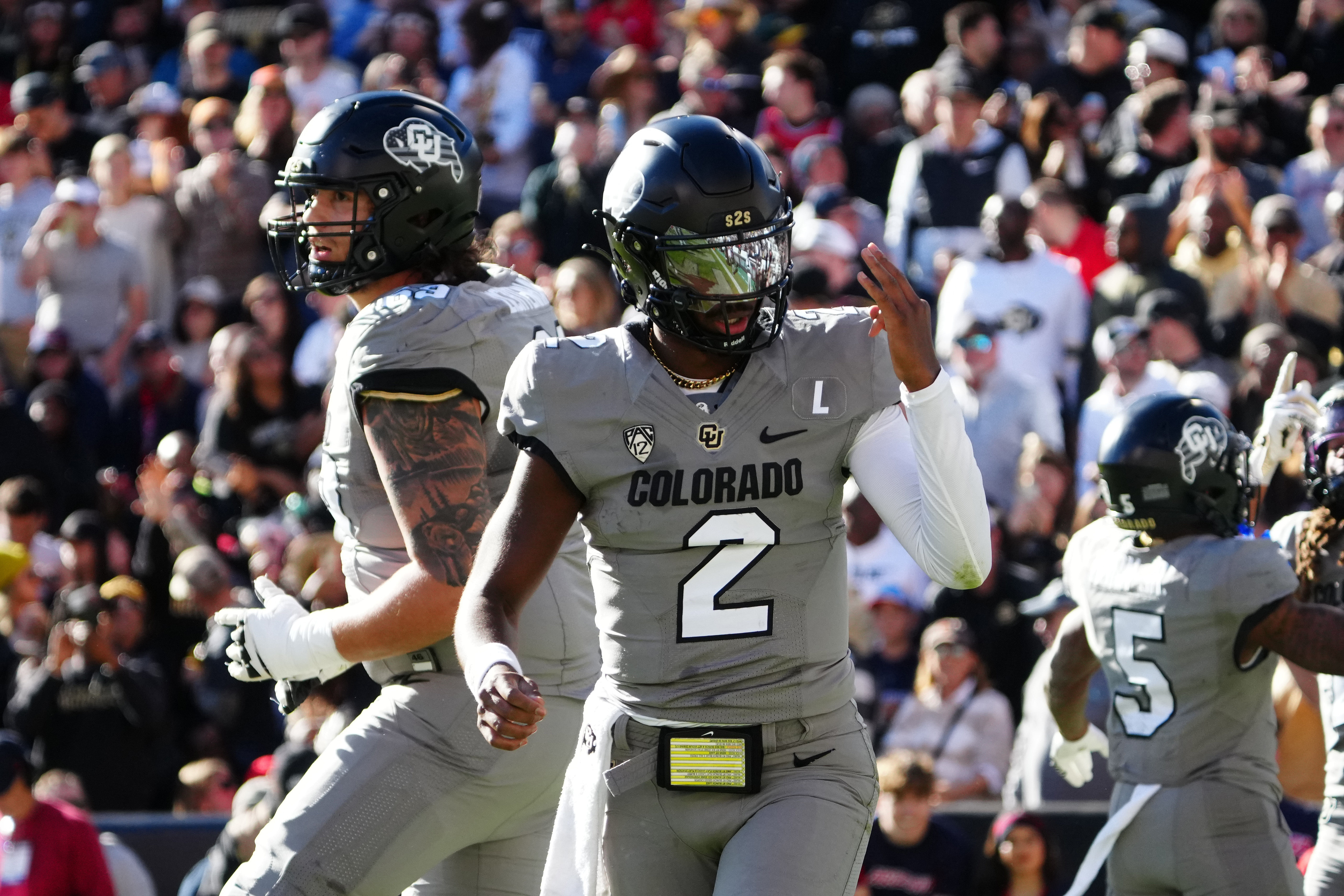 Colorado Buffaloes quarterback Shedeur Sanders - Source: Imagn