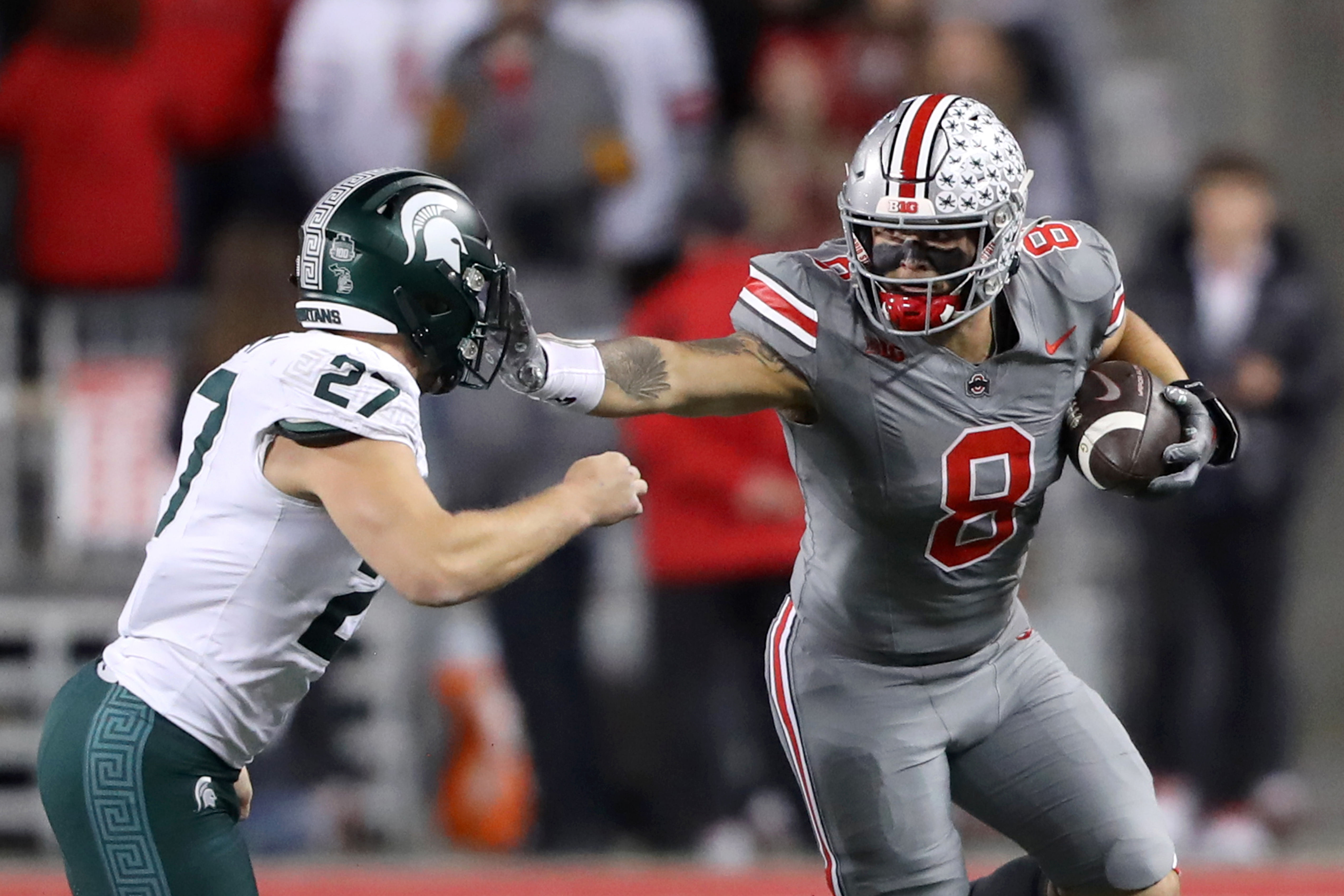 Michigan State LB Cal Haladay, who led MSU in tackles last year. (Photo Credit: IMAGN)