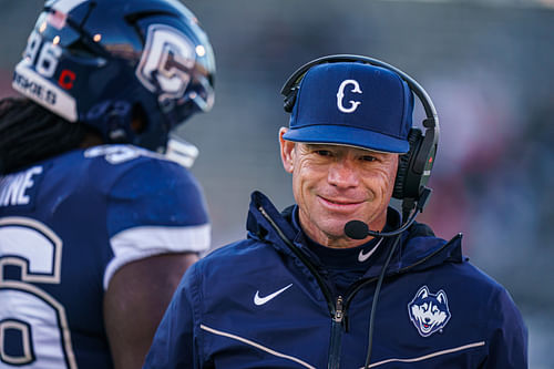 As a UConn alum, one logical Kirk Ferentz landing spot would be coaching his alma mater, where Jim Mora is struggling. (Photo Credit: IMAGN)