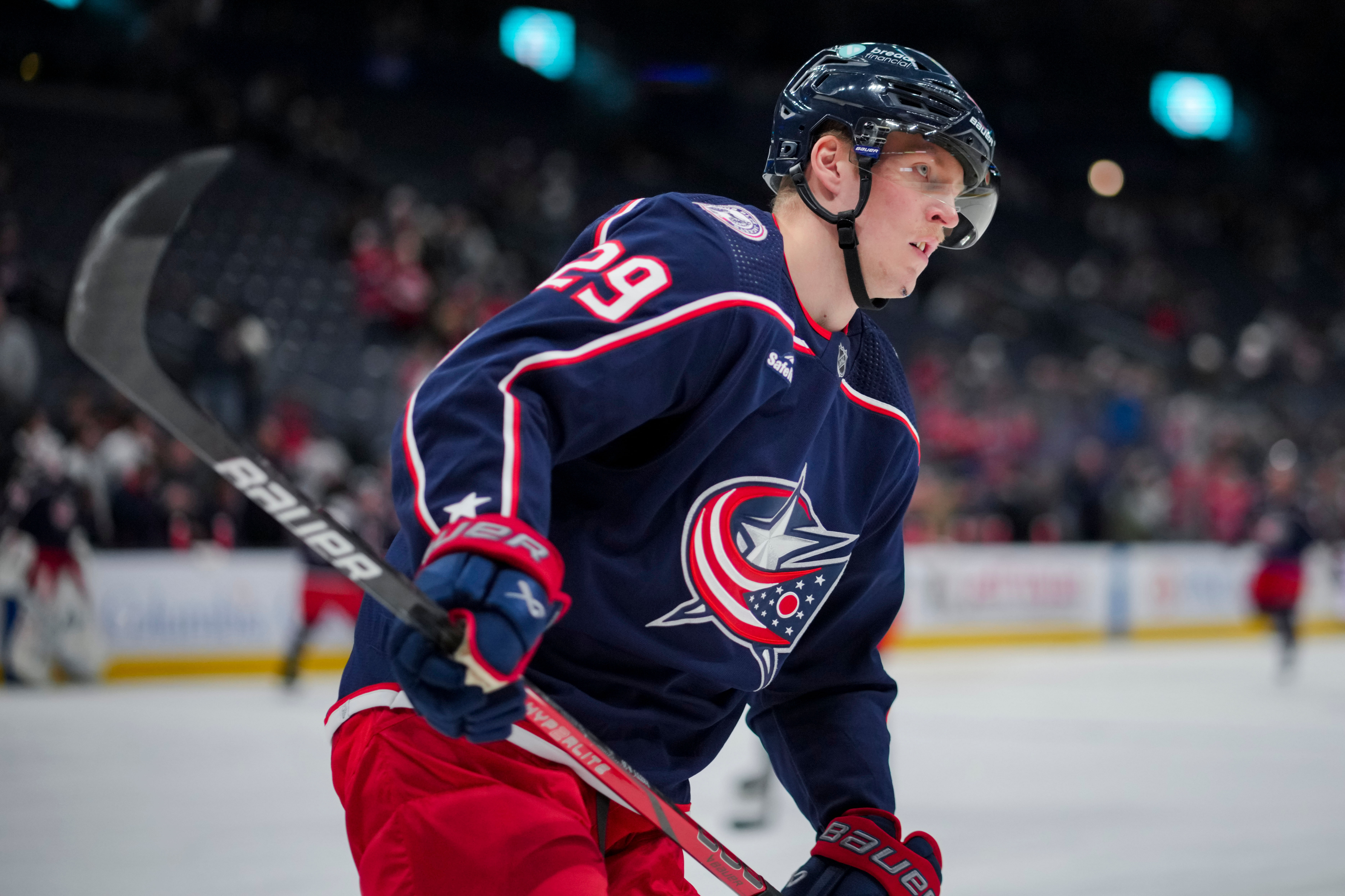 Patrik Laine is no longer with the Blue Jackets (Imagn)