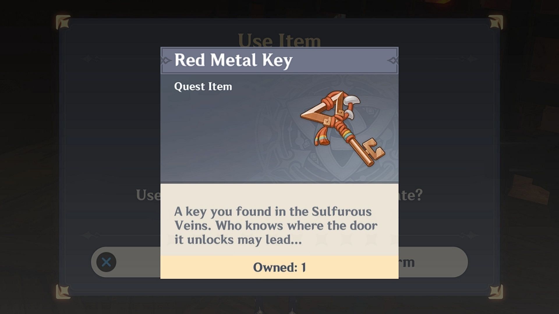 Red Metal Key location and how to use (Image via HoYoverse)