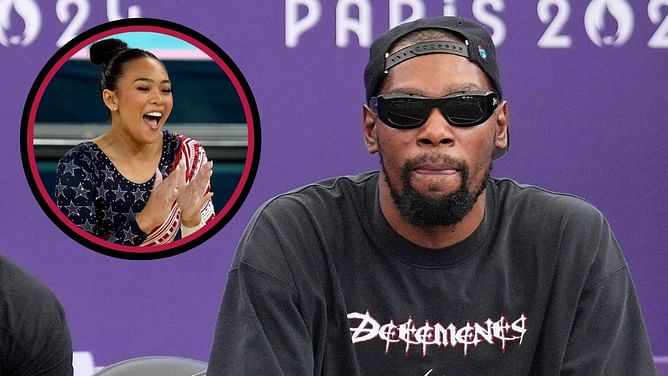 Suni Lee left jaw-dropped over Kevin Durant's praise after bronze medal win