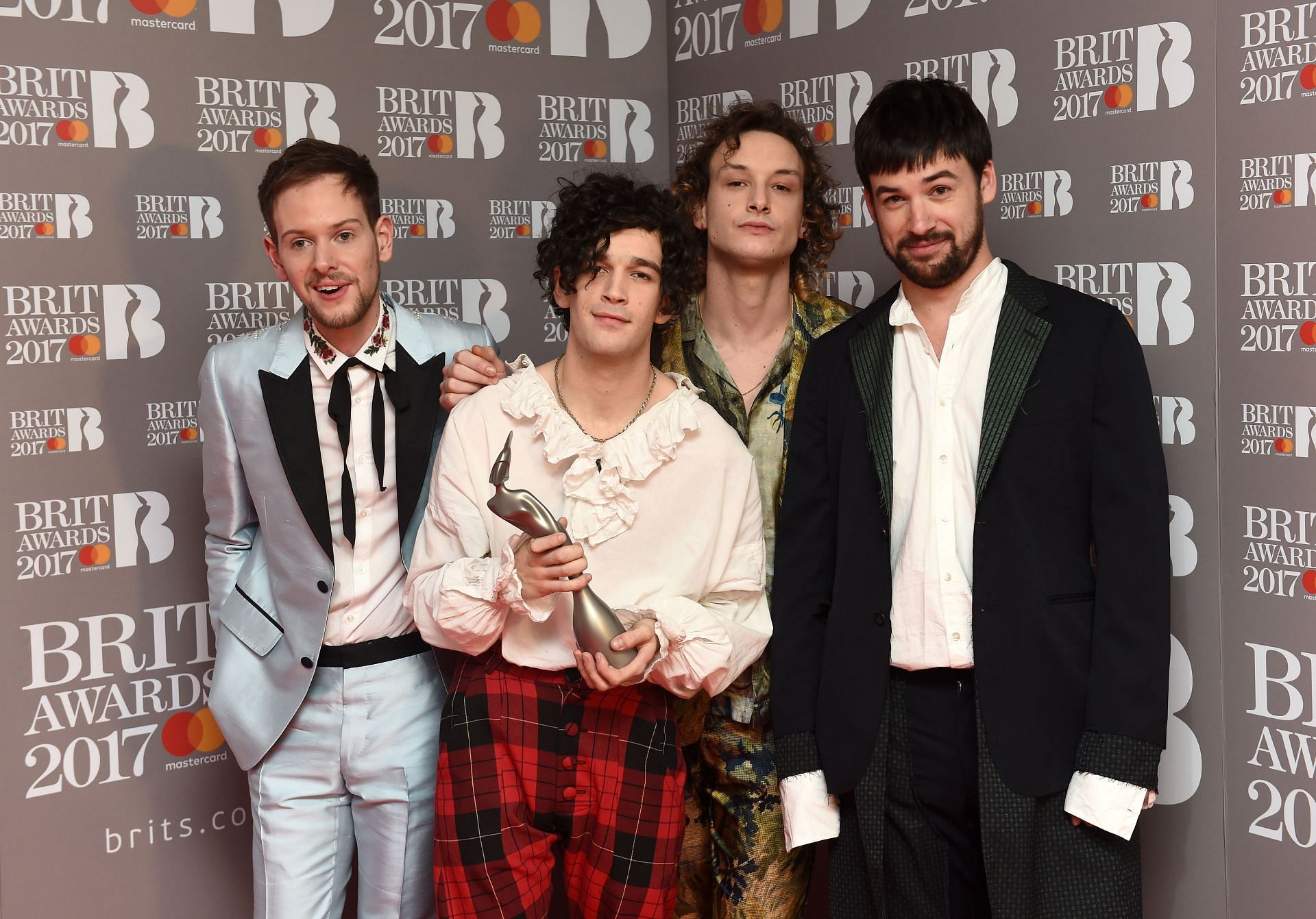 The BRIT Awards 2017 - Winners Room - Source: Getty