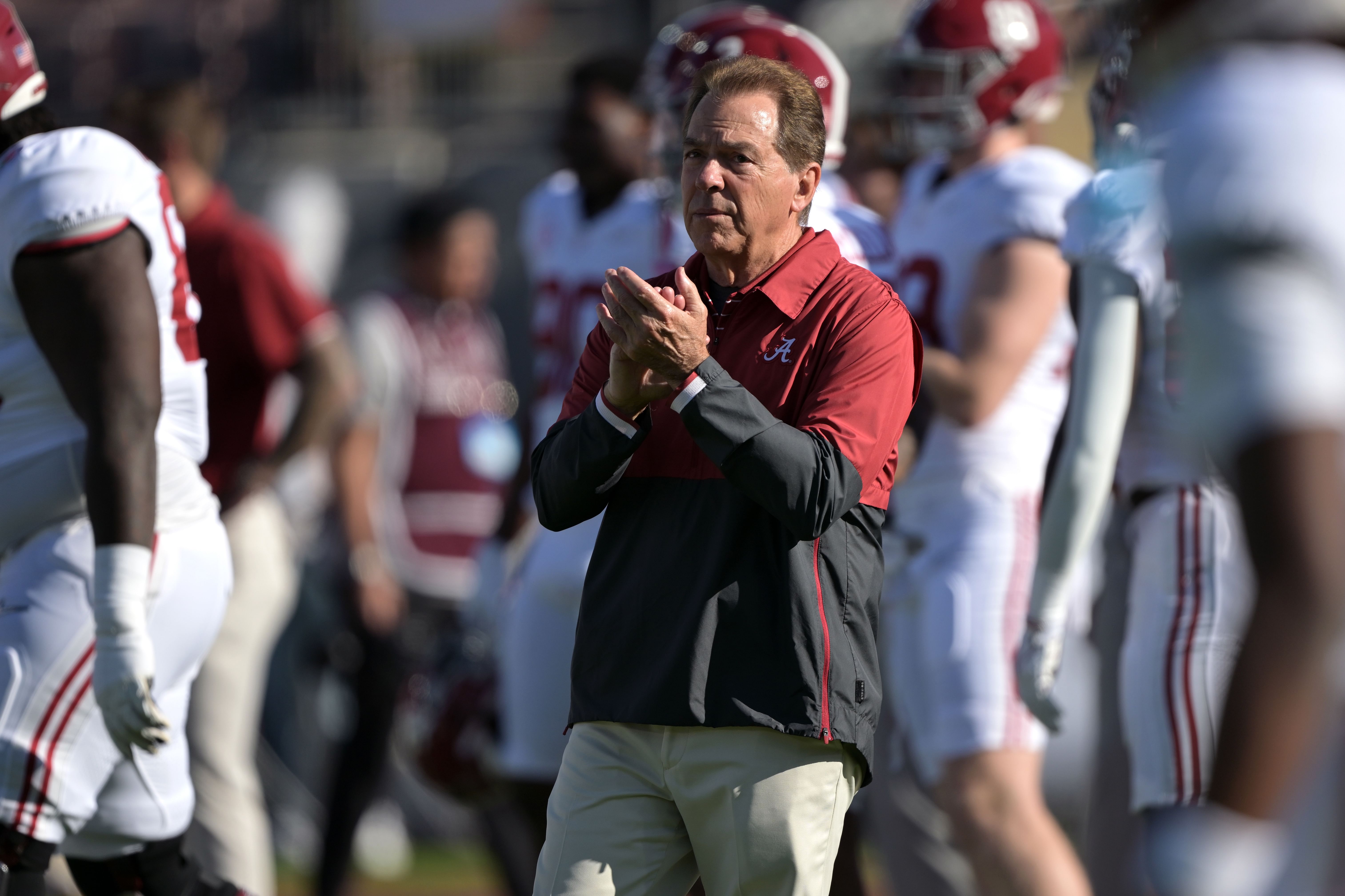 Former Alabama HC Nick Saban (Source: Imagn)