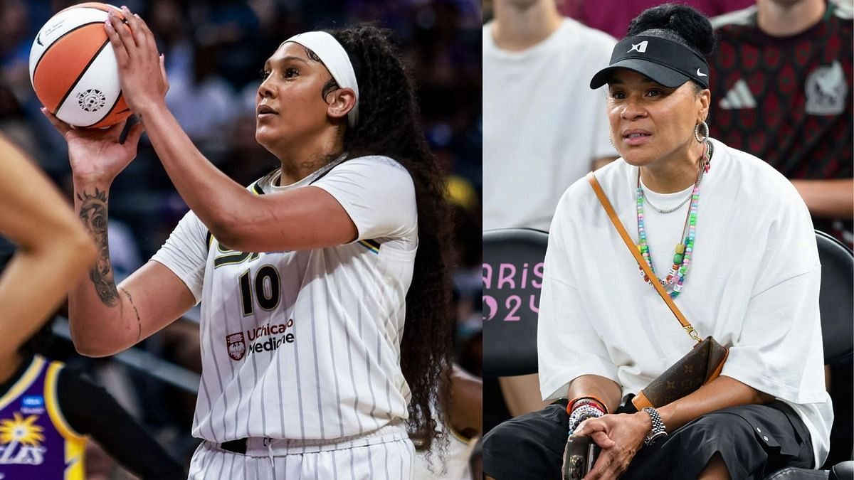 Dawn Staley, Kamilla Cardoso (Image Credits: instagram/@chicagosky, GETTY)