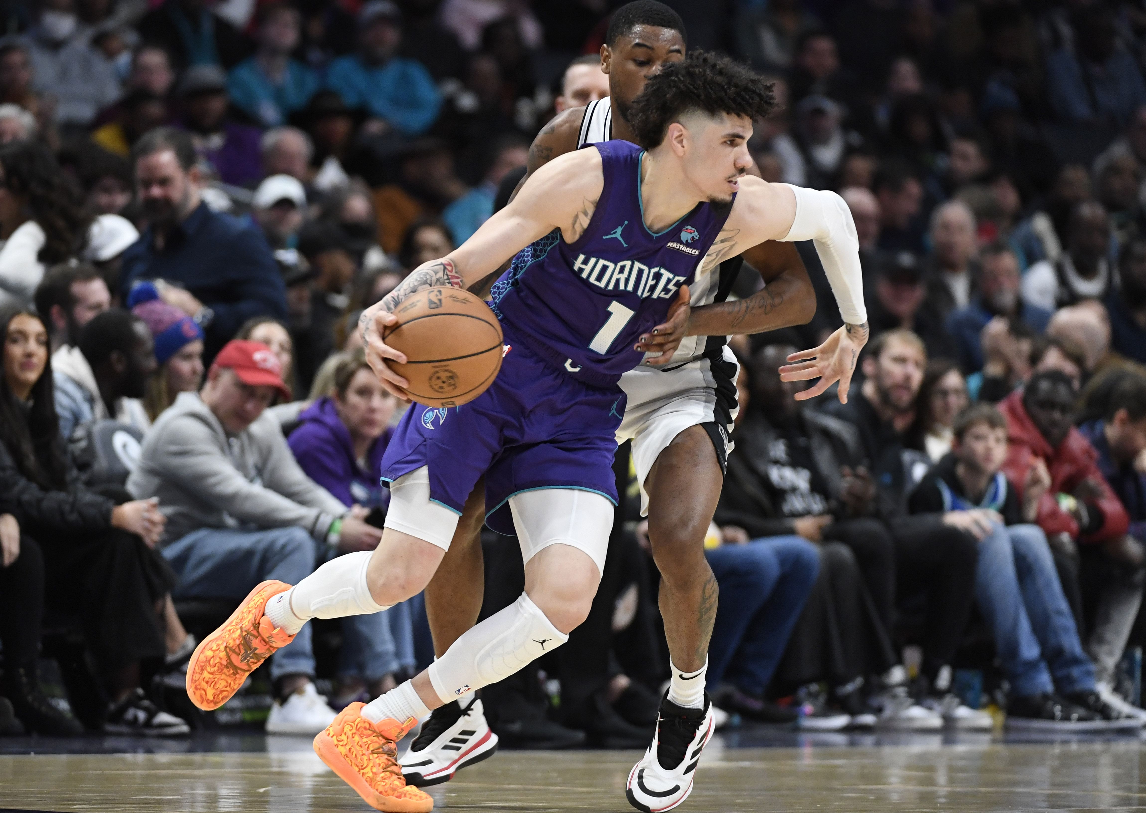 Charlotte Hornets star LaMelo Ball - Source: Imagn