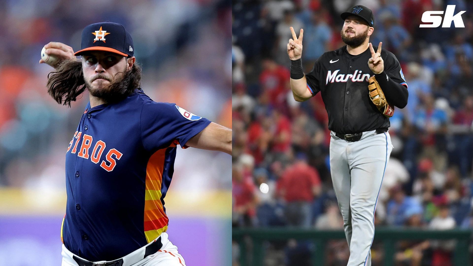 Spencer Arrighetti and Jake Burger are two must-add players in fantasy baseball right now (Photo Source: IMAGN)