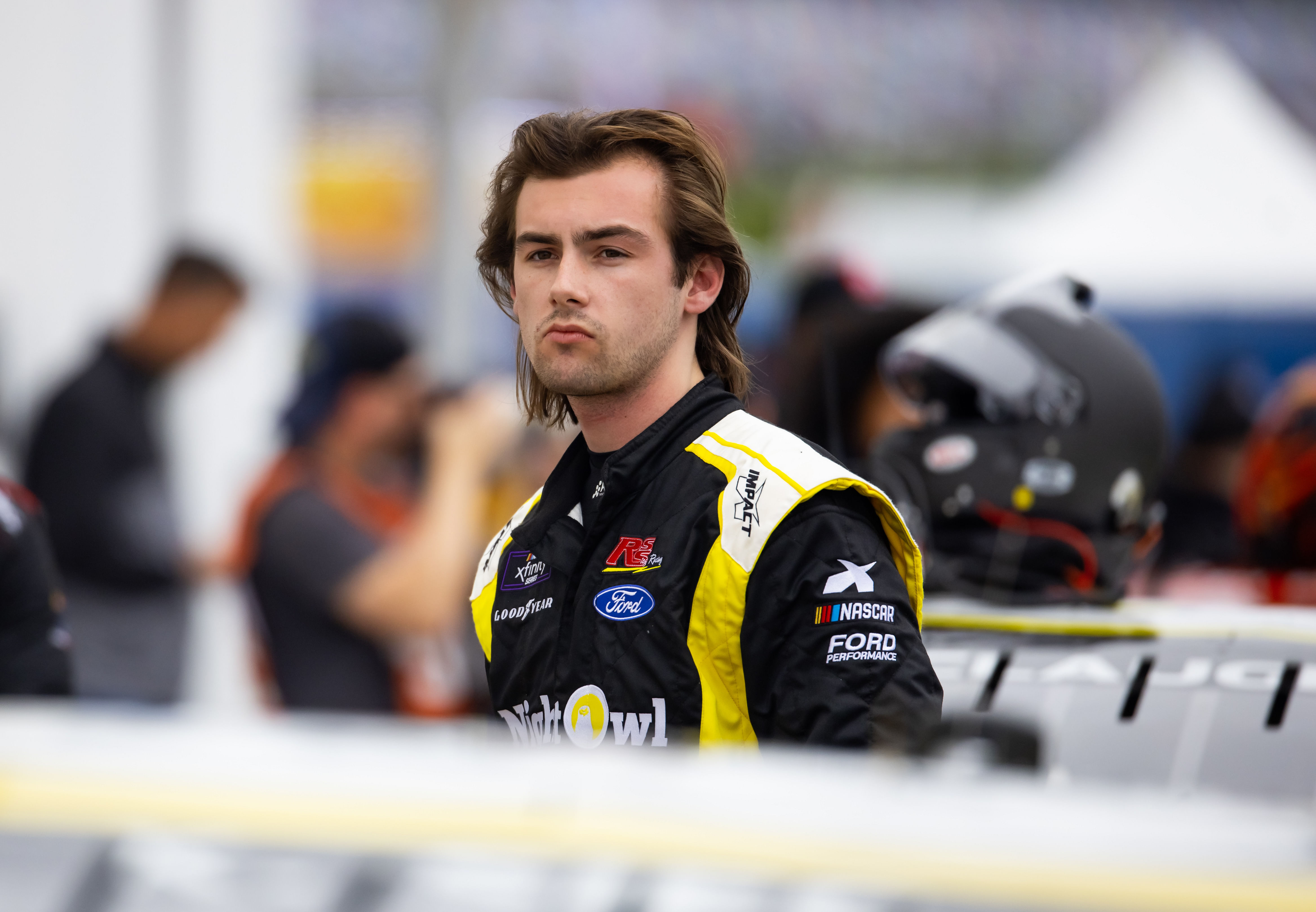 NASCAR Xfinity Series driver Kyle Sieg during qualifying for the United Rentals 300 at Daytona in February (Source: Imagn)