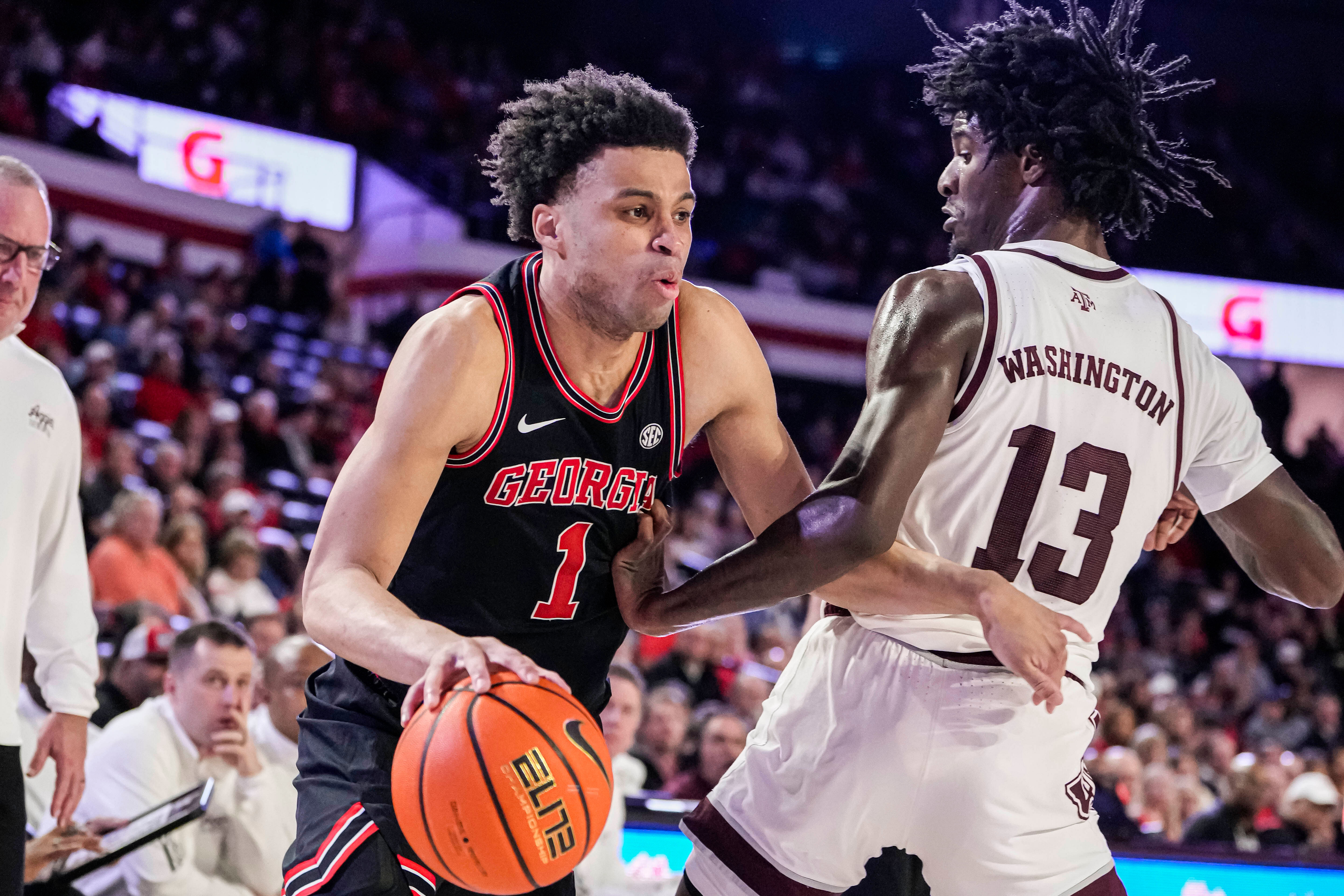 Jabri Abdur-Rahim and Georgia had a promising start derailed in the middle stages of the 2023-24 SEC regular season games. (Image Source: IMAGN)