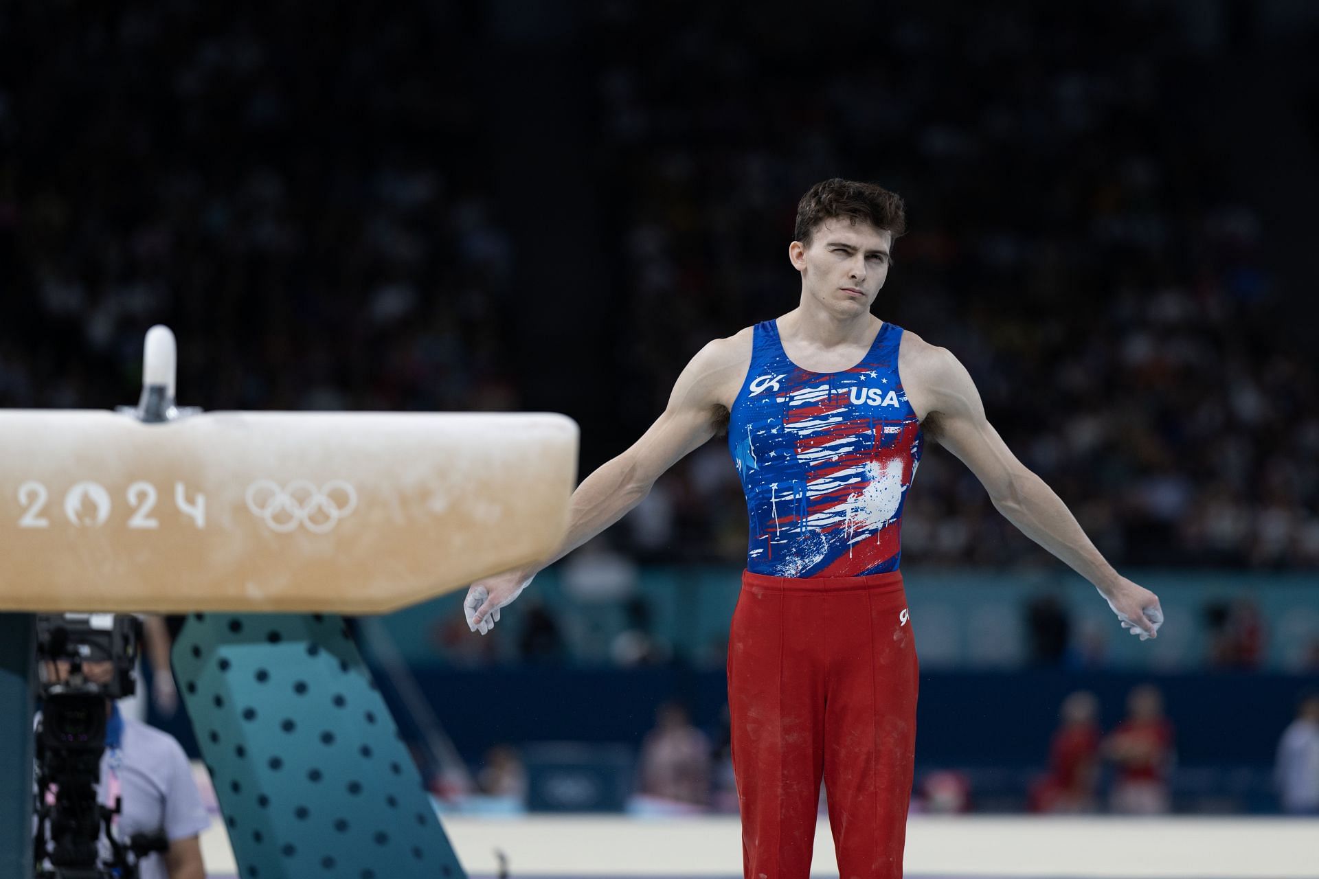 Stephen Nedoroscik at the 2024 Paris Olympics - Getty Images