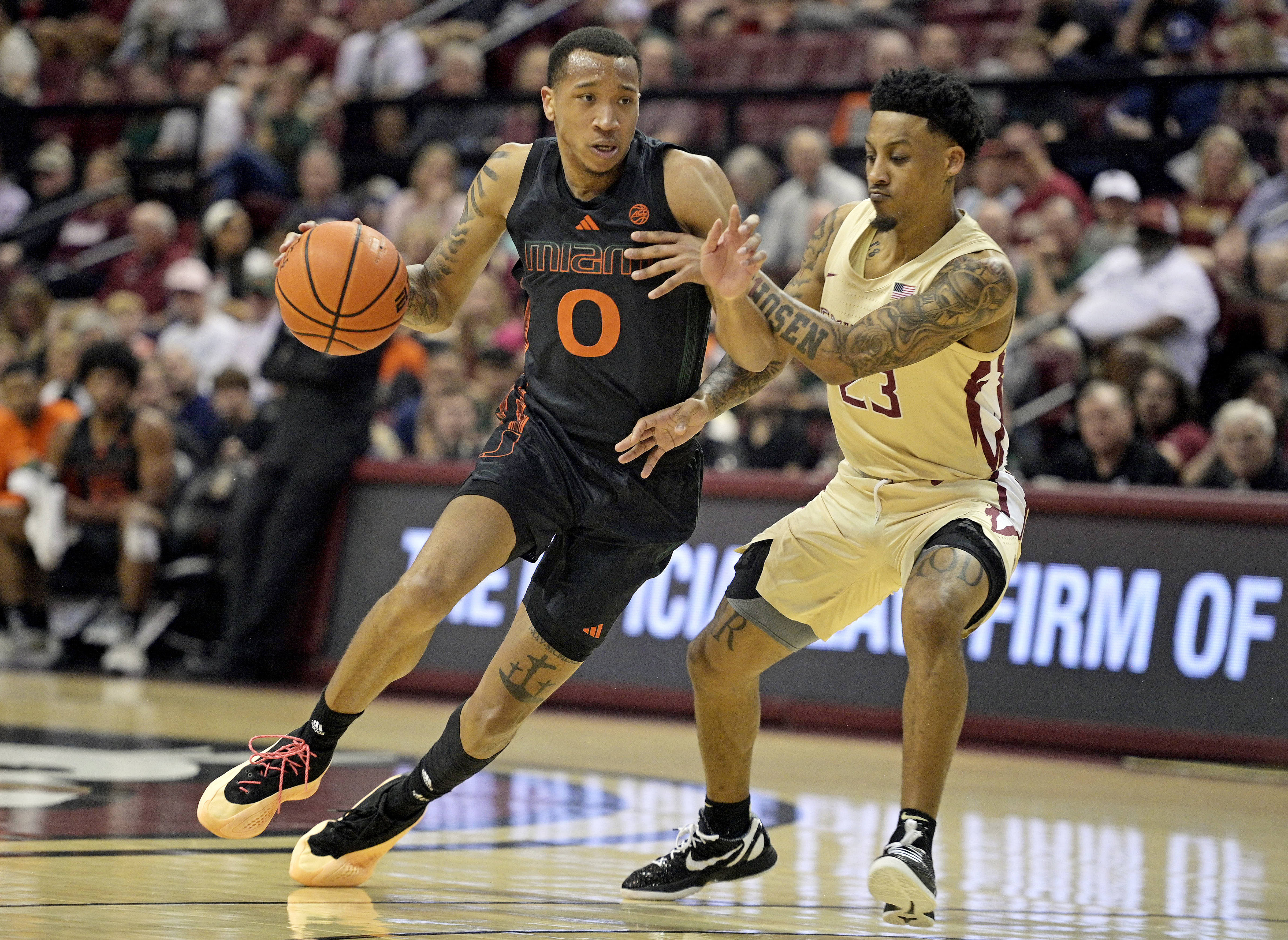 Miami Hurricanes guard Matthew Cleveland (Image Source: IMAGN)