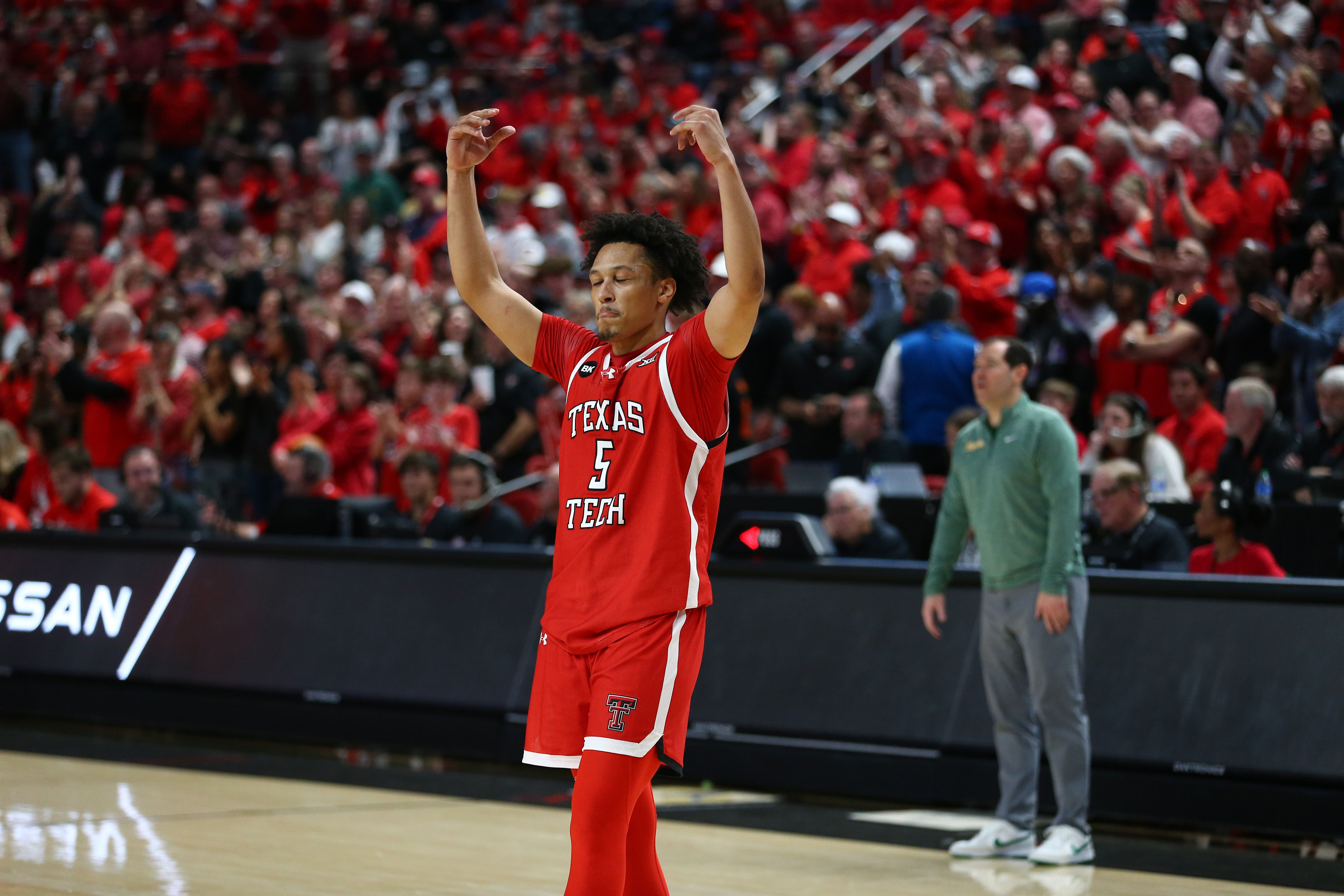 Texas Tech forward Darrion Williams (Image Source: IMAGN)