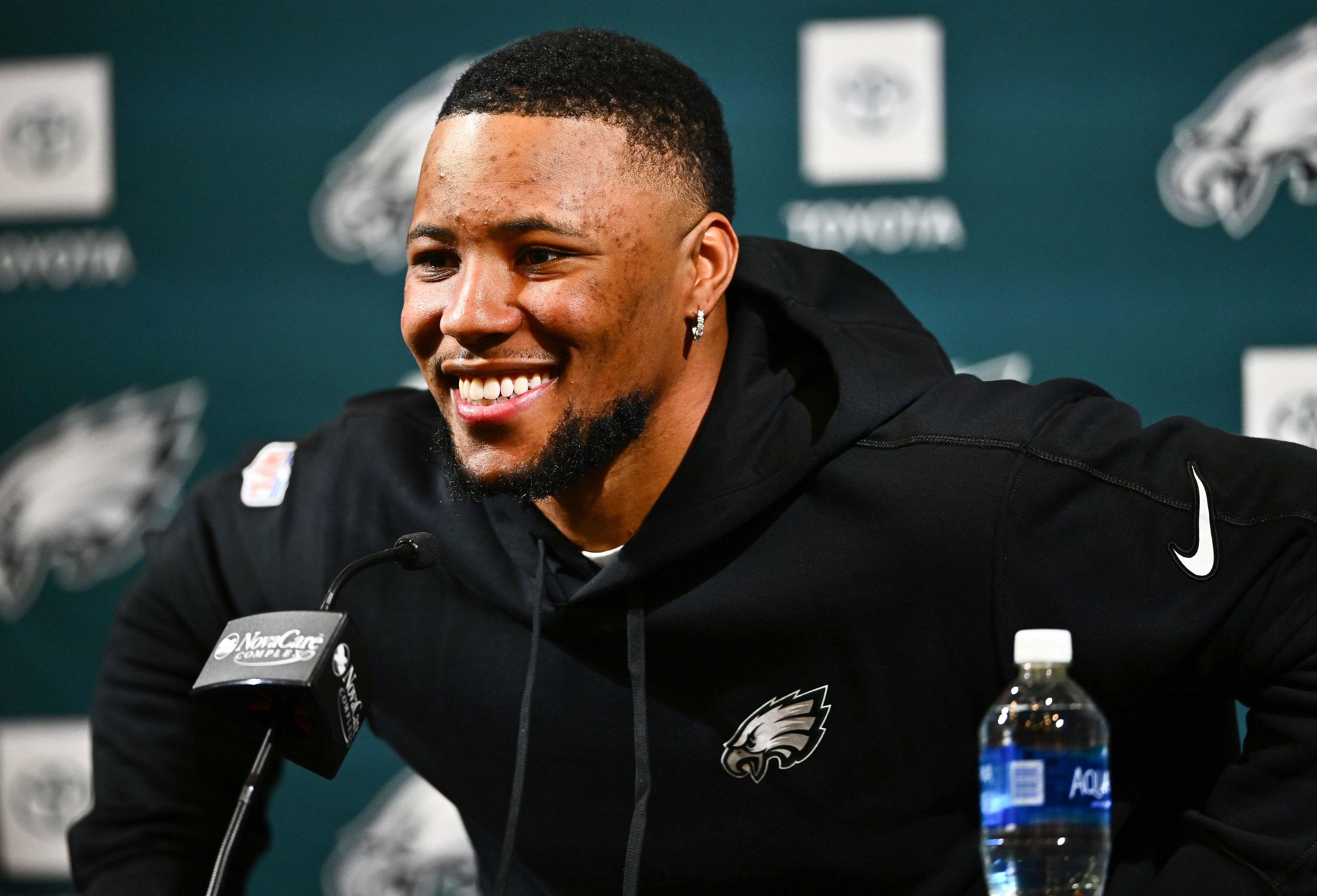 Philadelphia Eagles RB Saquon Barkley (Source: Imagn)