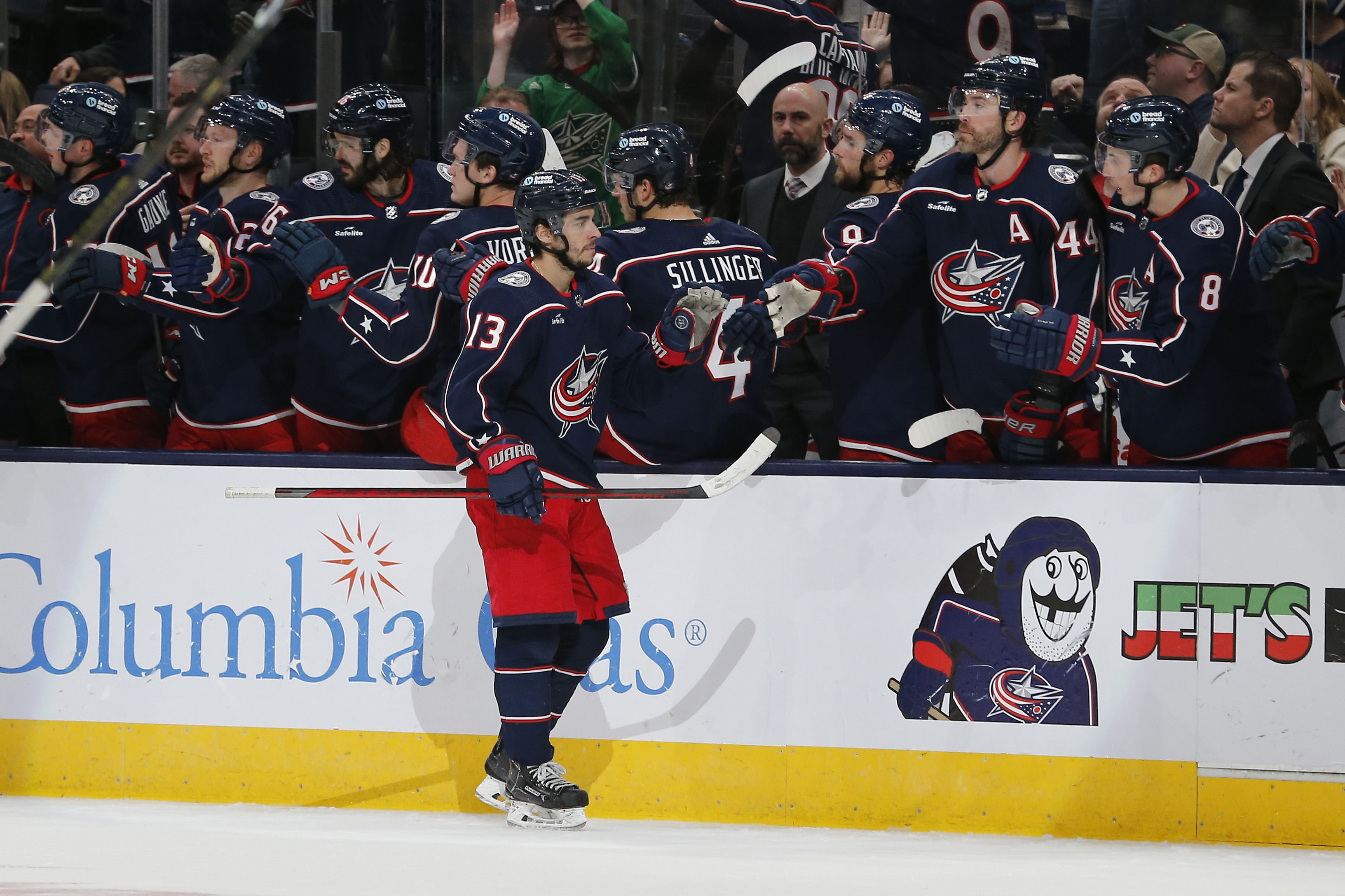 NHL: San Jose Sharks at Columbus Blue Jackets - Source: Imagn