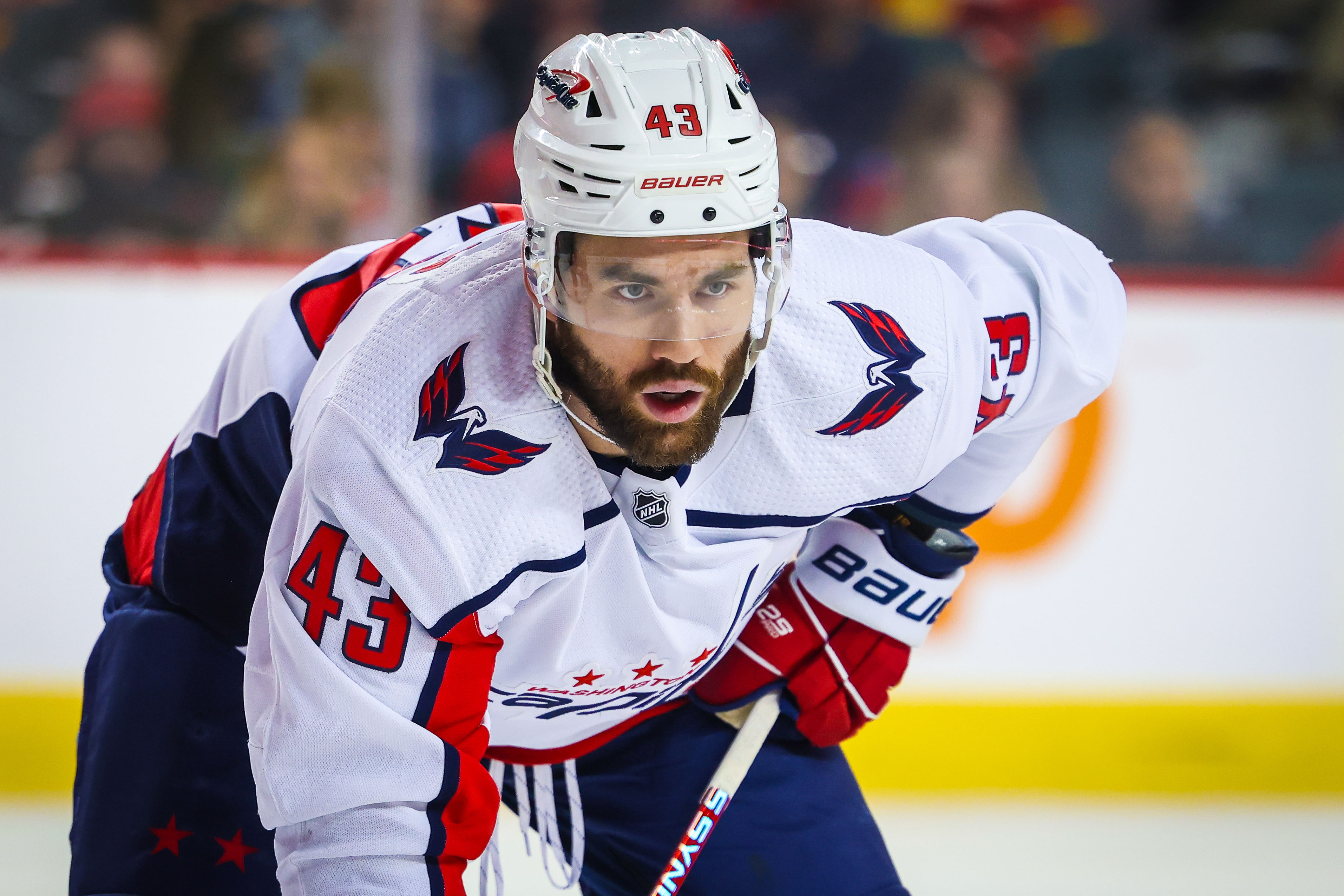 Tom Wilson recorded just 35 points last season (Imagn)