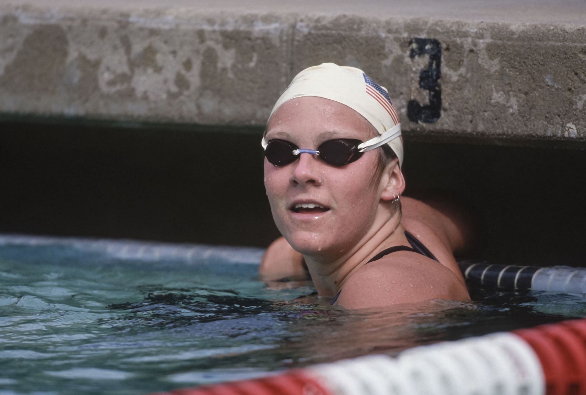 Jenny Thompson Training 1992 - Source: Getty