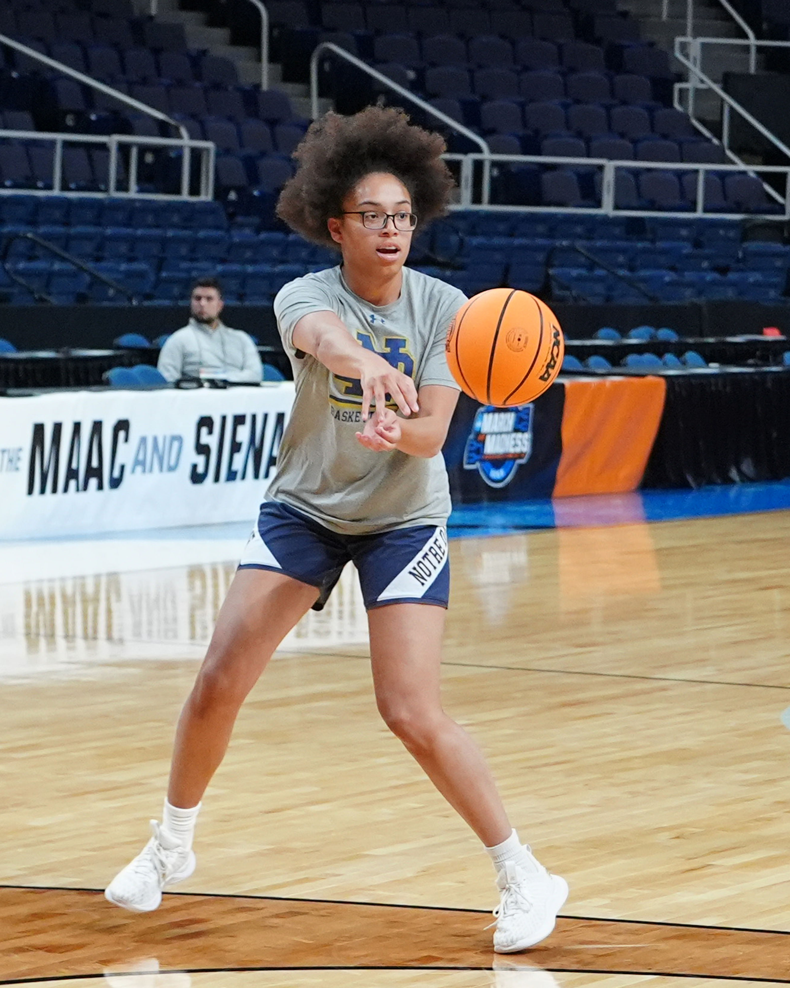 Notre Dame&#039;s Olivia Miles returns to action this year and she should be high in the WNBA draft. Source: Imagn