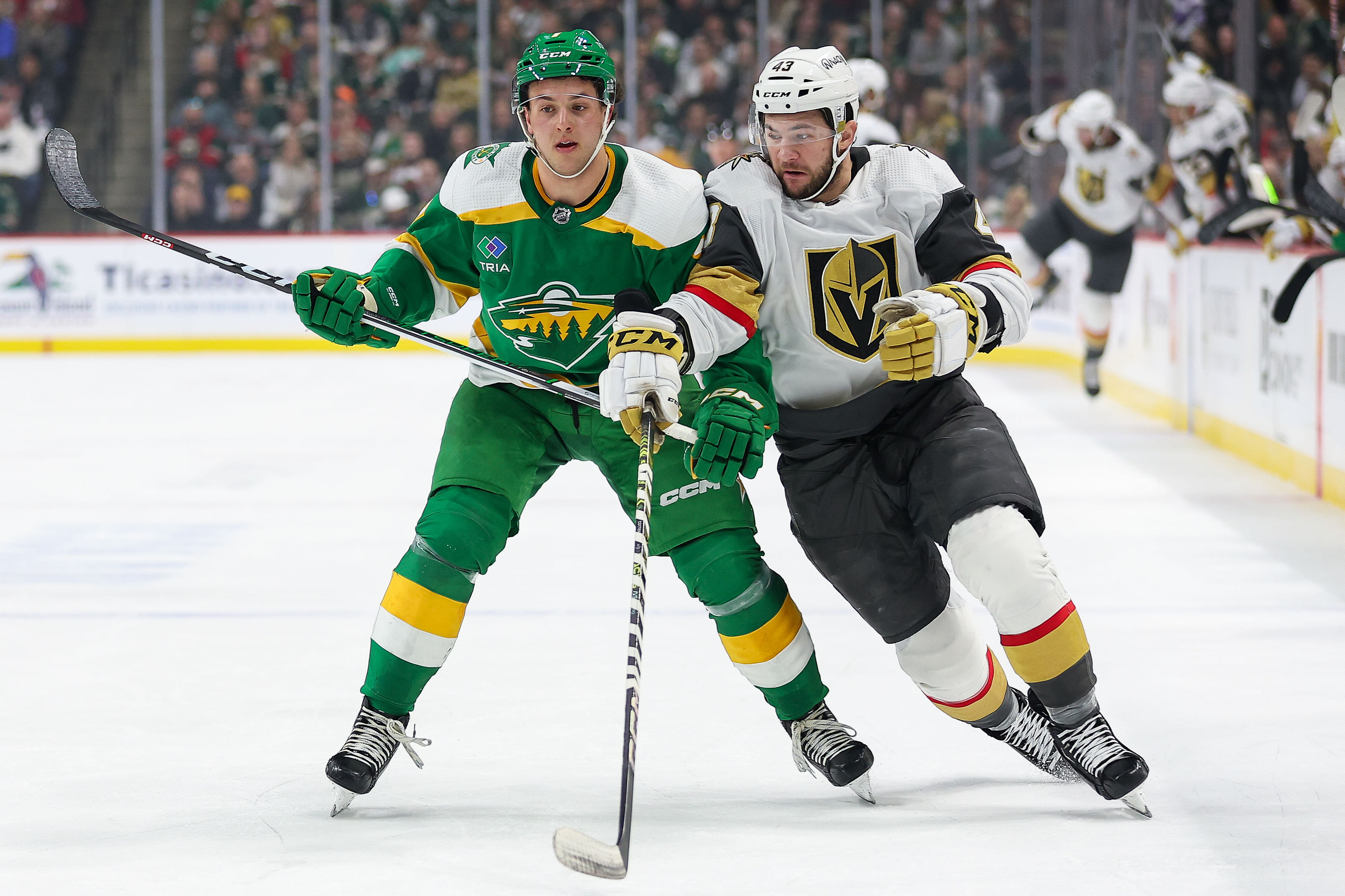 NHL: Vegas Golden Knights at Minnesota Wild - Source: Imagn