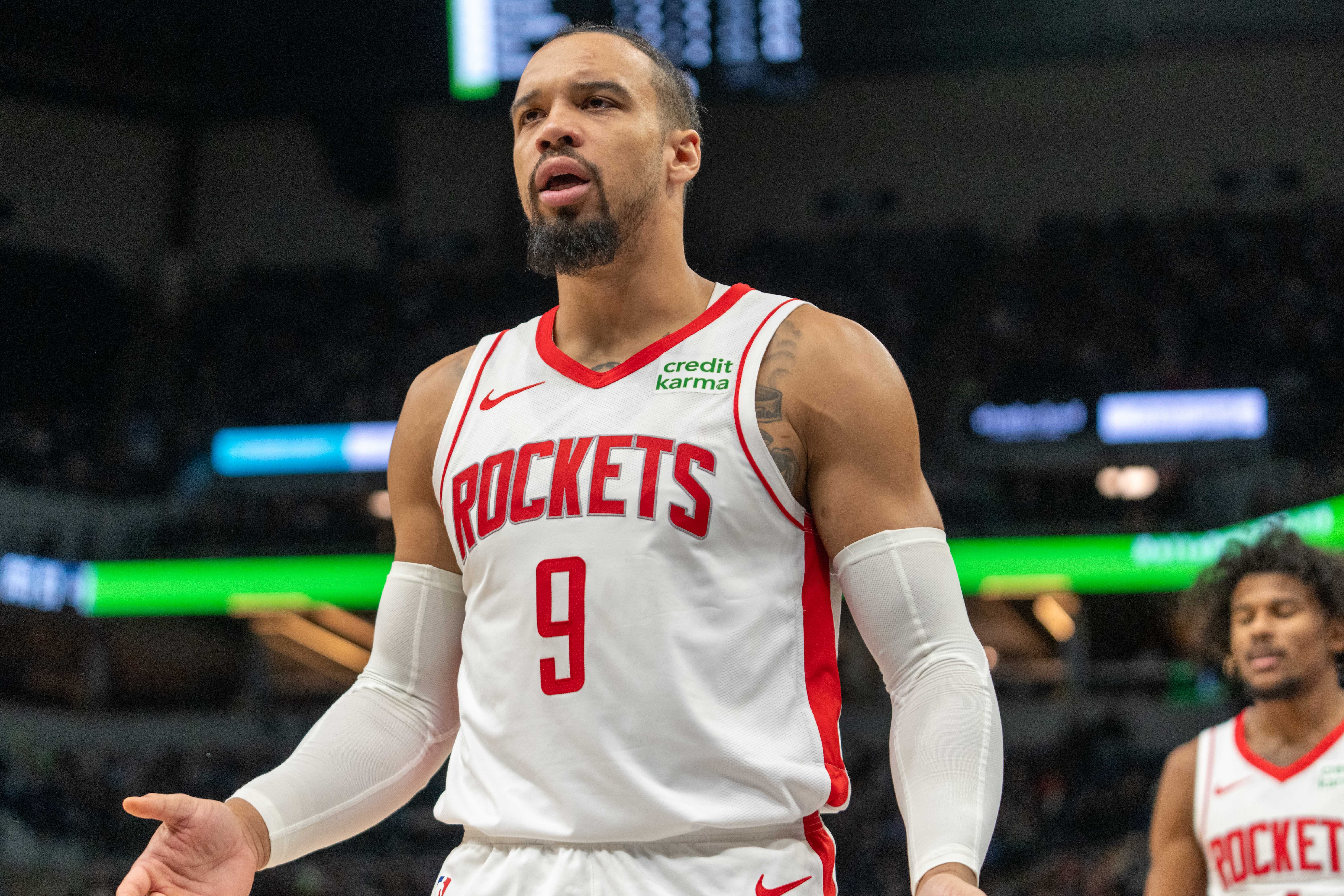 Houston Rockets wing Dillon Brooks (Image Credit: Matt Blewett-USA TODAY Sports)