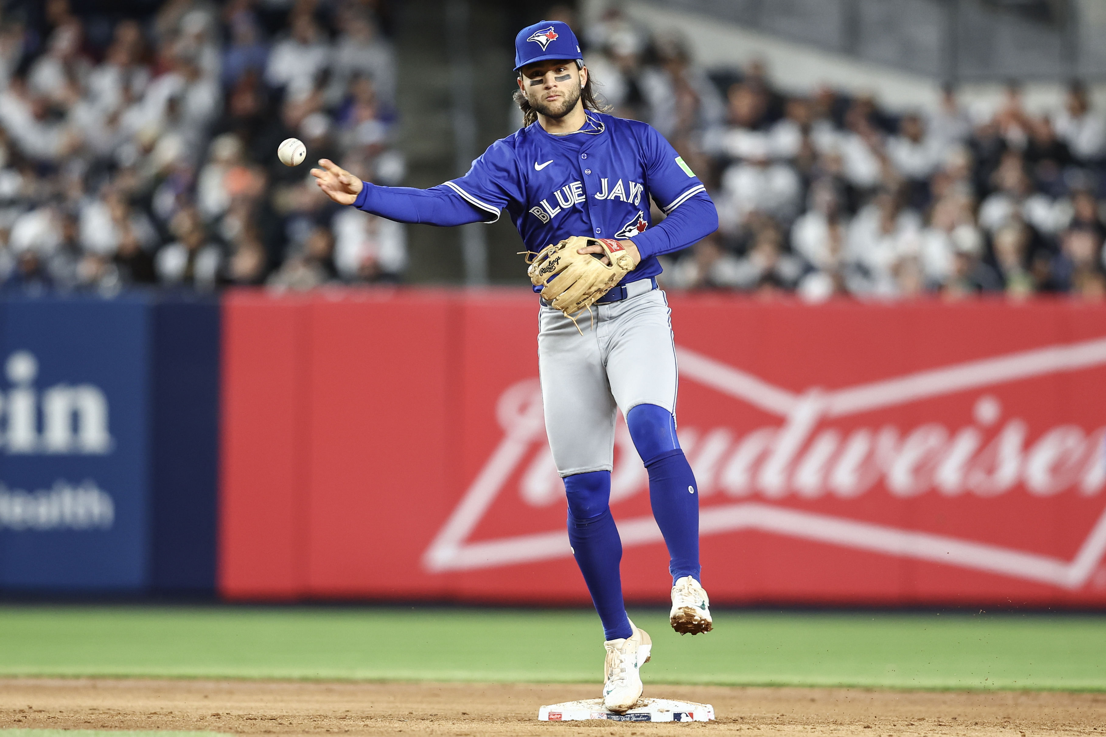 Bo Bichette is likely to be traded by the Toronto Blue Jays in the off-season (Image Credit: IMAGN)