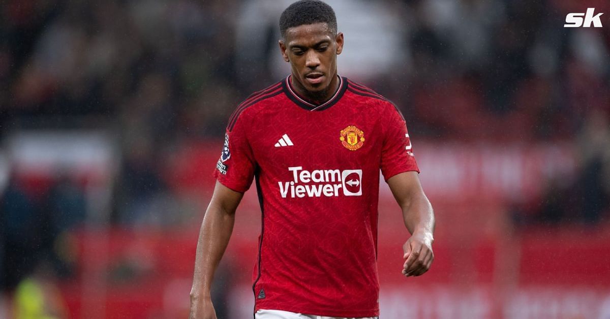 Anthony Martial left Manchester United at the end of his deal in June.