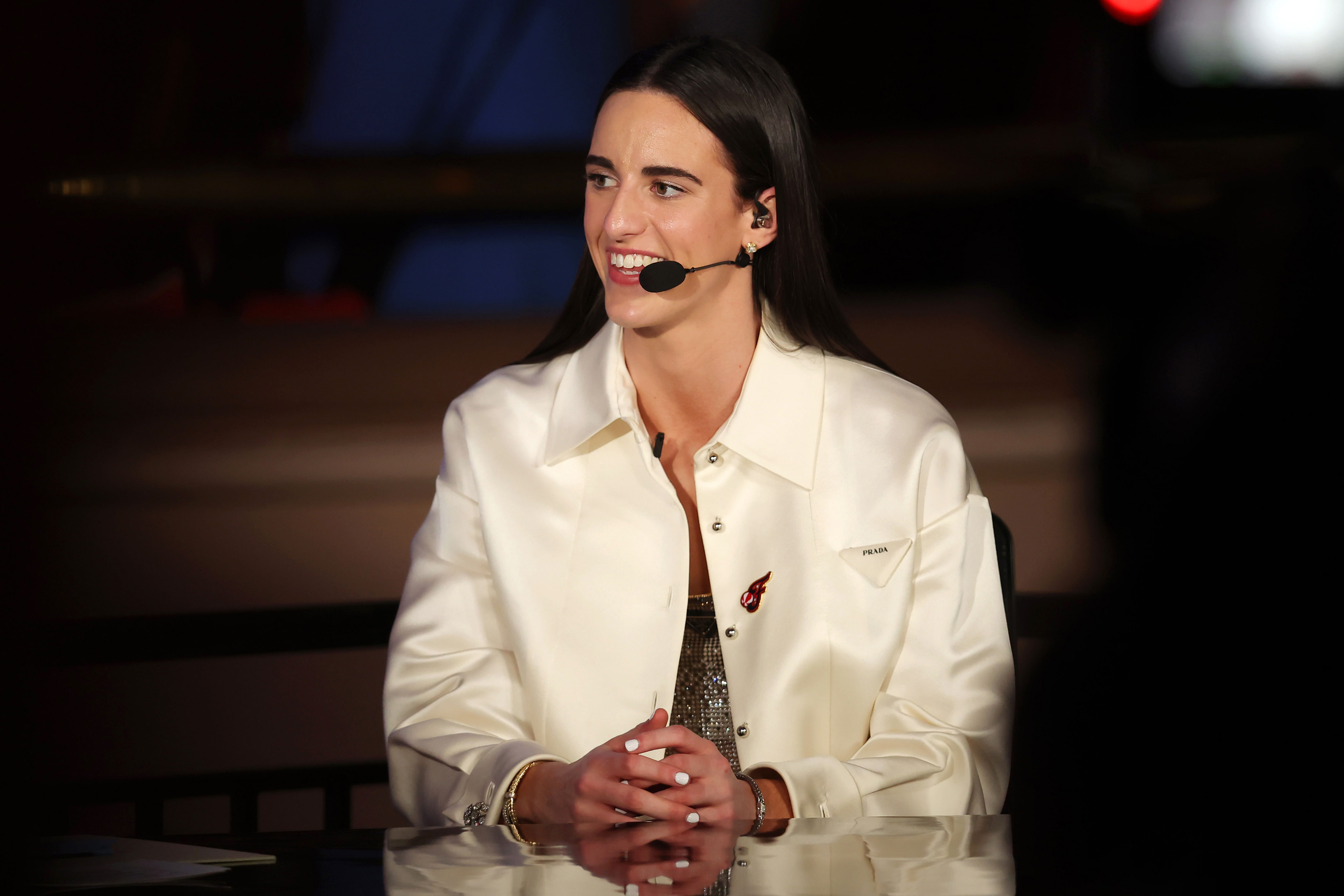 Why did Caitlin Clark wear Prada fit at the WNBA Draft? (Image Source: IMAGN)