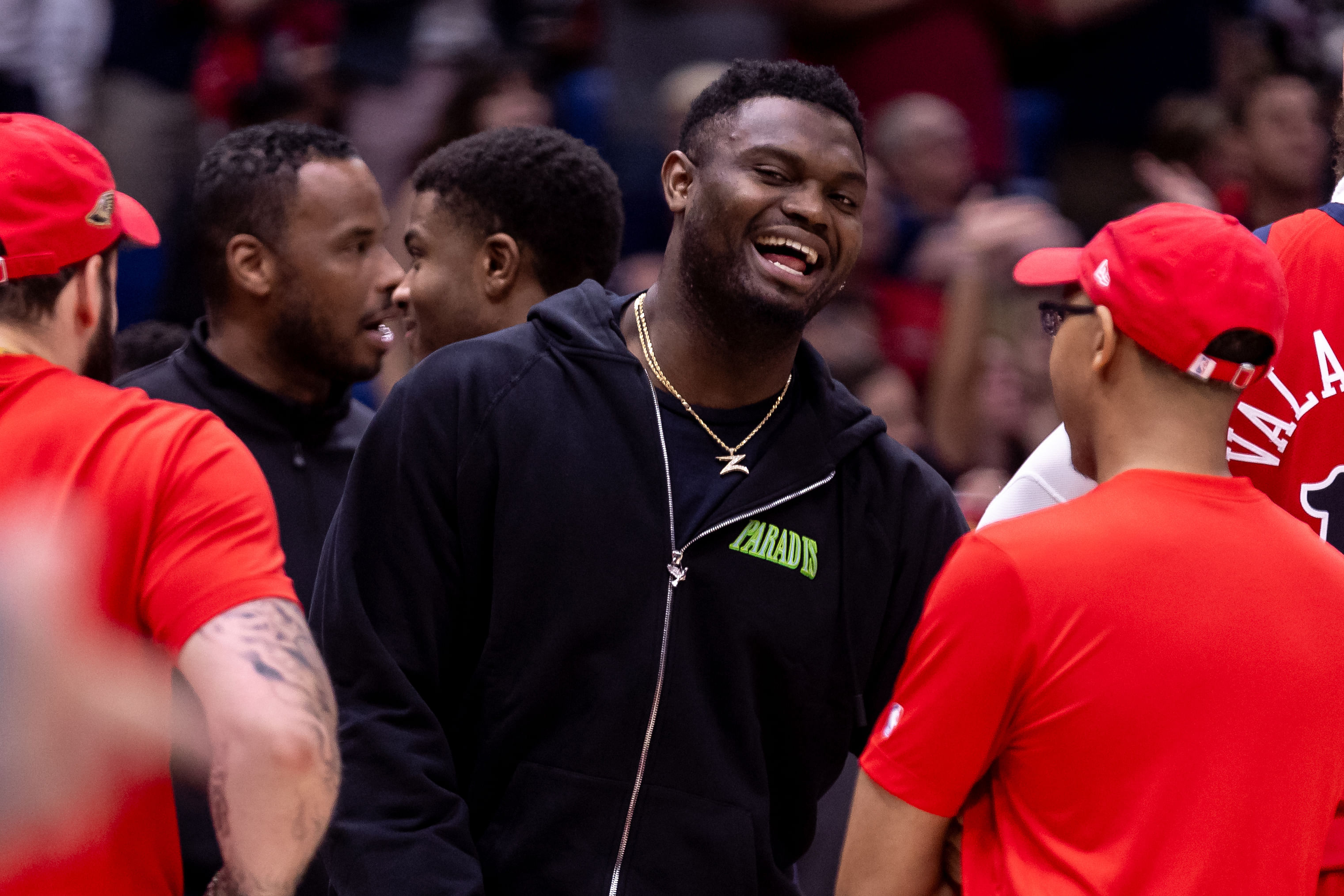 "Future Globetrotter" Fans impressed with Zion Williamson's break