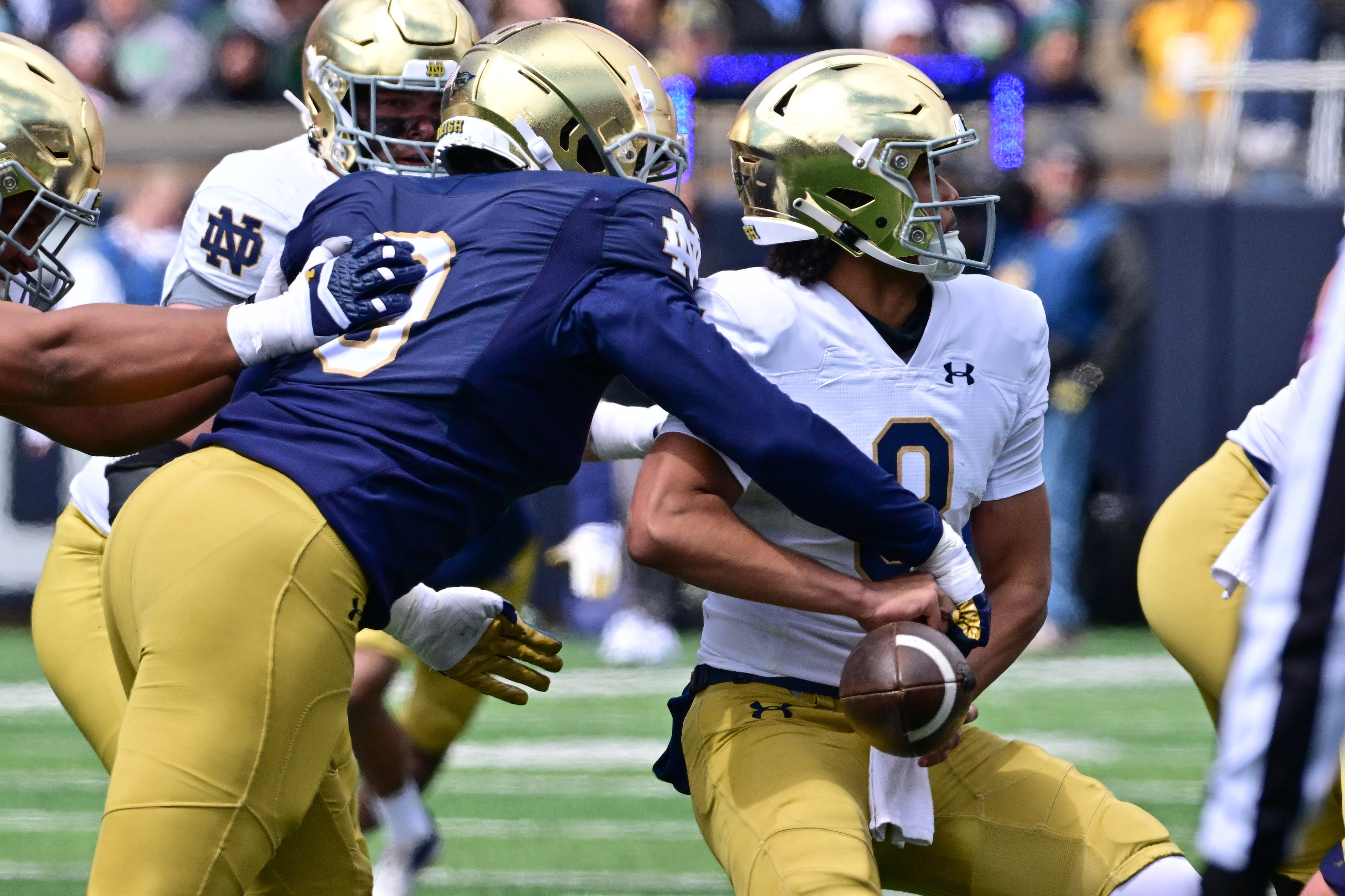 NCAA Football: Notre Dame Spring Game - Source: Imagn