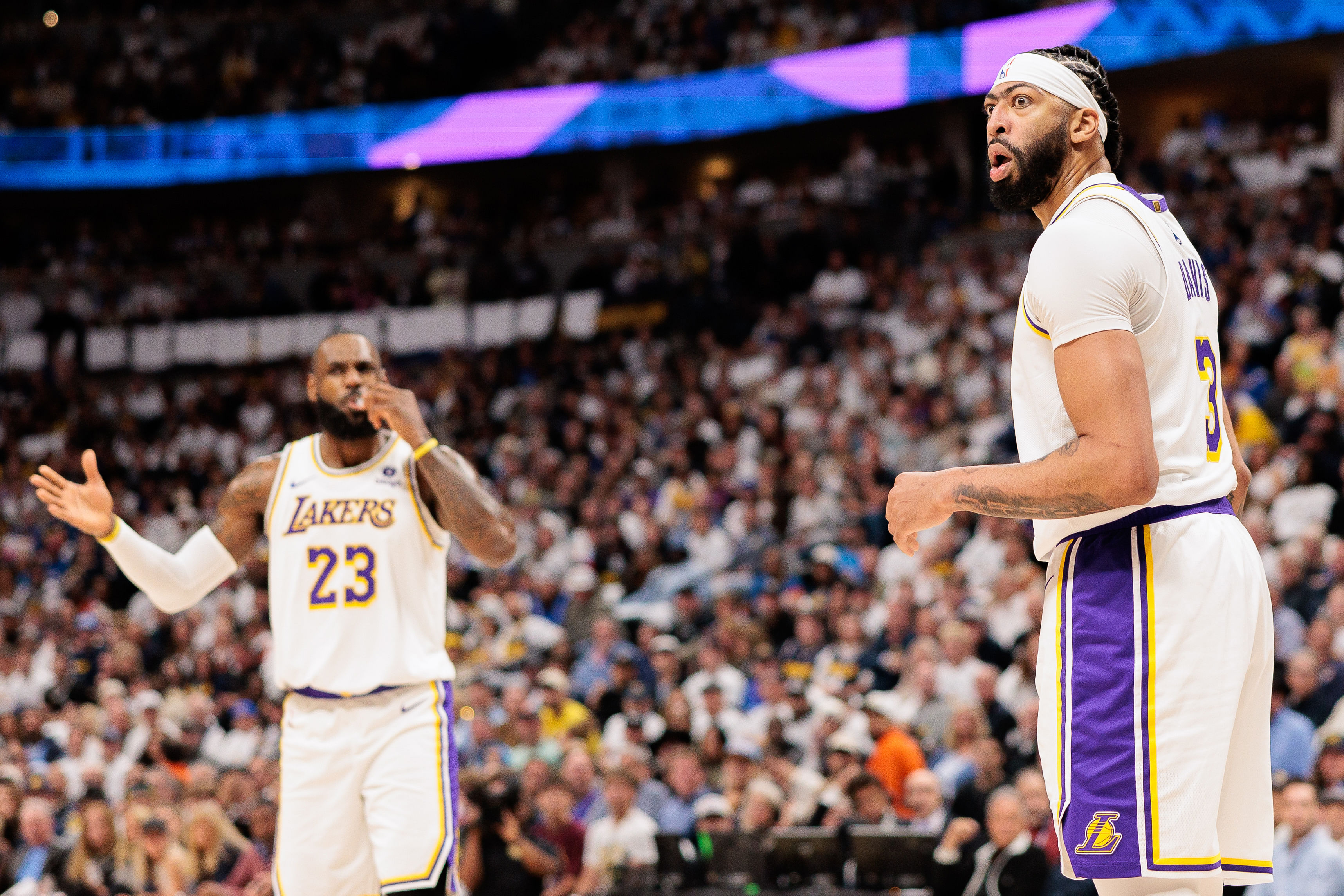 The LA Lakers will have 39 nationally televised games - Source: Imagn