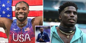 "I'm tired of the Noah Lyles slander" - Rai Benjamin backs the Olympian after Tyreek Hill claimed to beat him in a race after Paris Olympics win