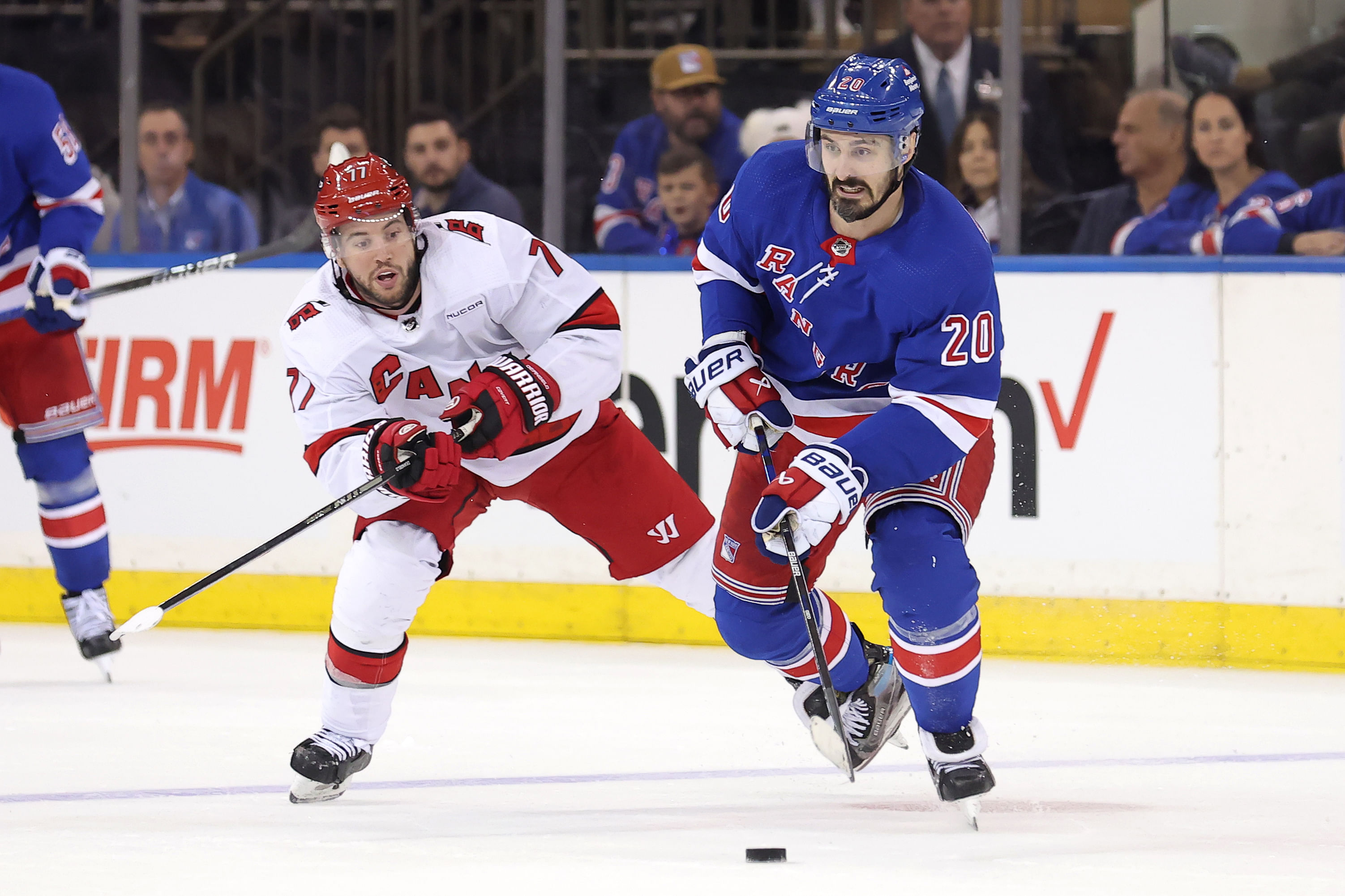 NHL: Stanley Cup Playoffs-Carolina Hurricanes at New York Rangers - Source: Imagn