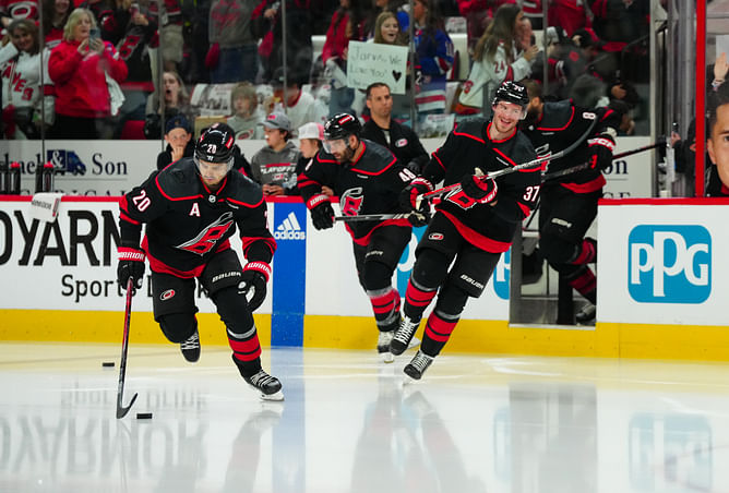 Hurricanes' Sebastian Aho shares how $63M star's departure "stung" the most this offseason