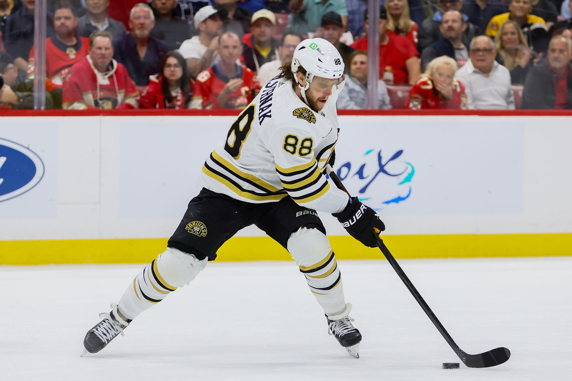 David Pastrnak reflected on his World Championship (Imagn)