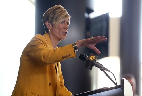 New Iowa coach Jan Jensen will benefit from Stuelke's presence on the Hawkeyes in 2024-25. (Image Credit: IMAGN)