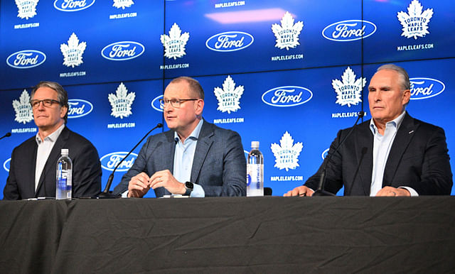 NHL: Toronto Maple Leafs - Press Conference - Source: Imagn