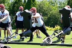 WATCH: Logan Wilson, Ted Karras throw hands as Bengals training camp descends into fist-fight