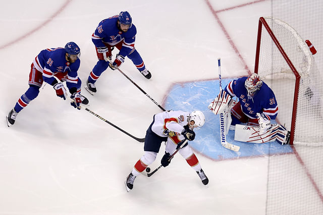 NHL: Stanley Cup Playoffs-Florida Panthers at New York Rangers - Source: Imagn