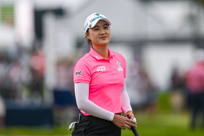 "It doesn't help with trying to claw back"- Minjee Lee on navigating tricky Le Golf National after scoring over par on day 2 of the Paris Olympics