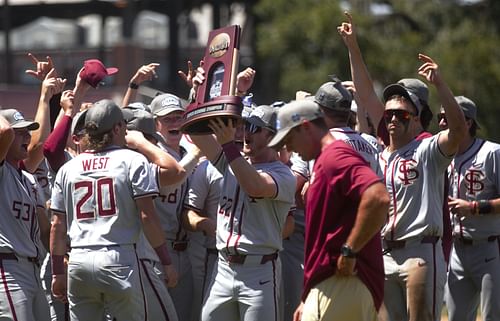 The Florida State Seminoles returned to the College World Series this season after a five-year absence. (Imagn)