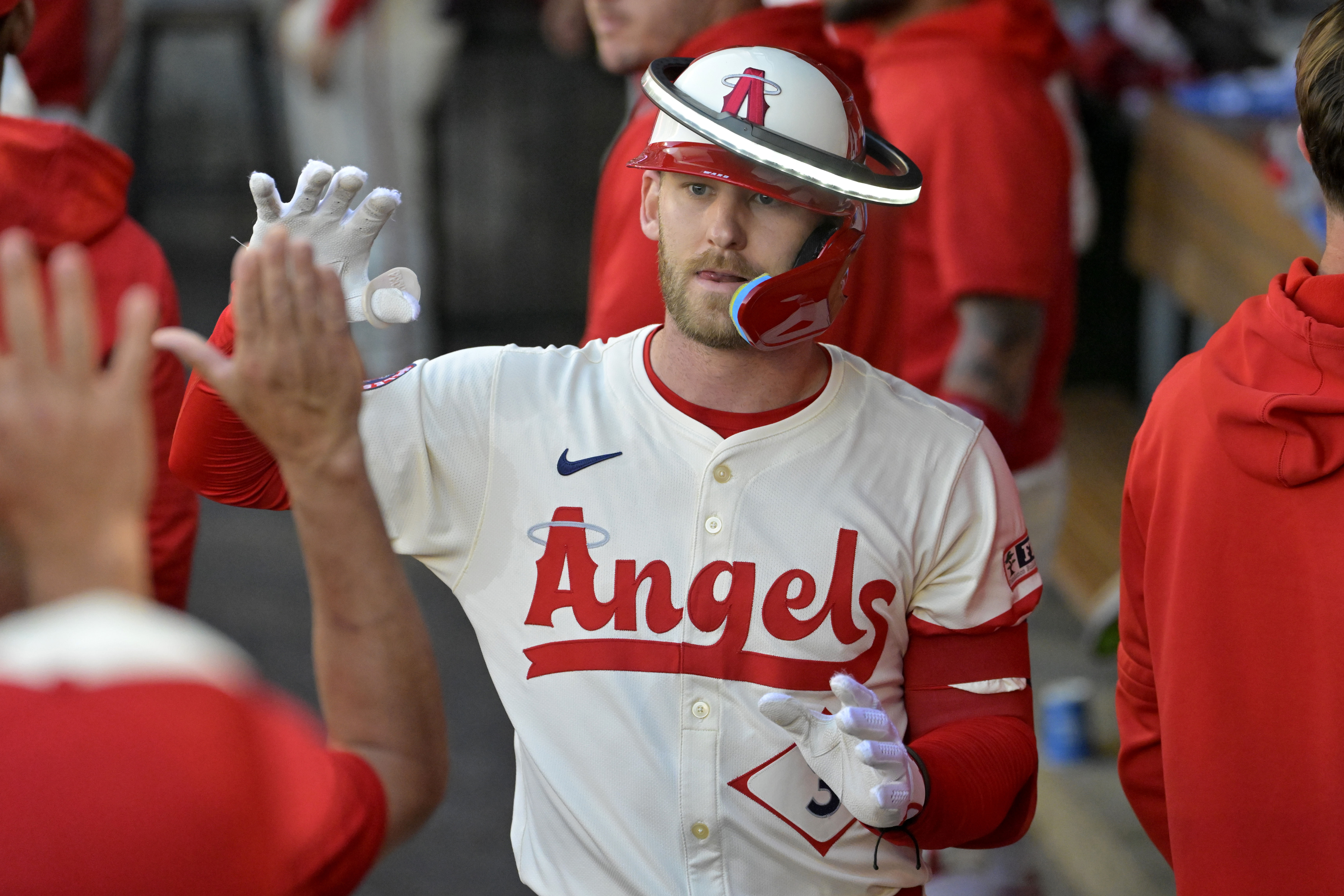 Taylor Ward is not having his best year with the Angels (Photo Credit: IMAGN)