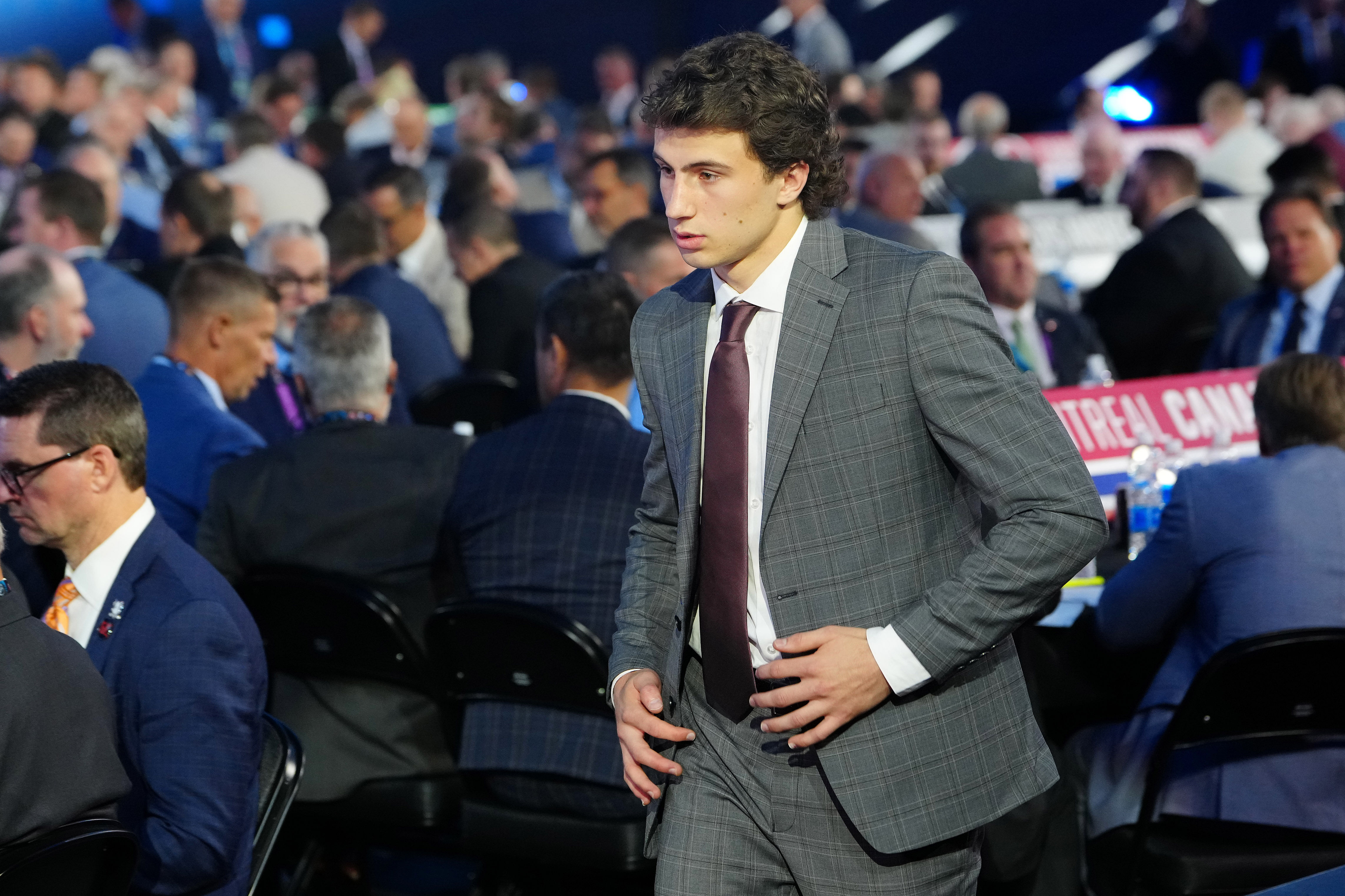 Toronto Maple Leafs' 2024 first round pick Ben Danford has a message