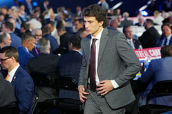 Toronto Maple Leafs' 2024 first round pick Ben Danford has a message for fans after signing first NHL contract