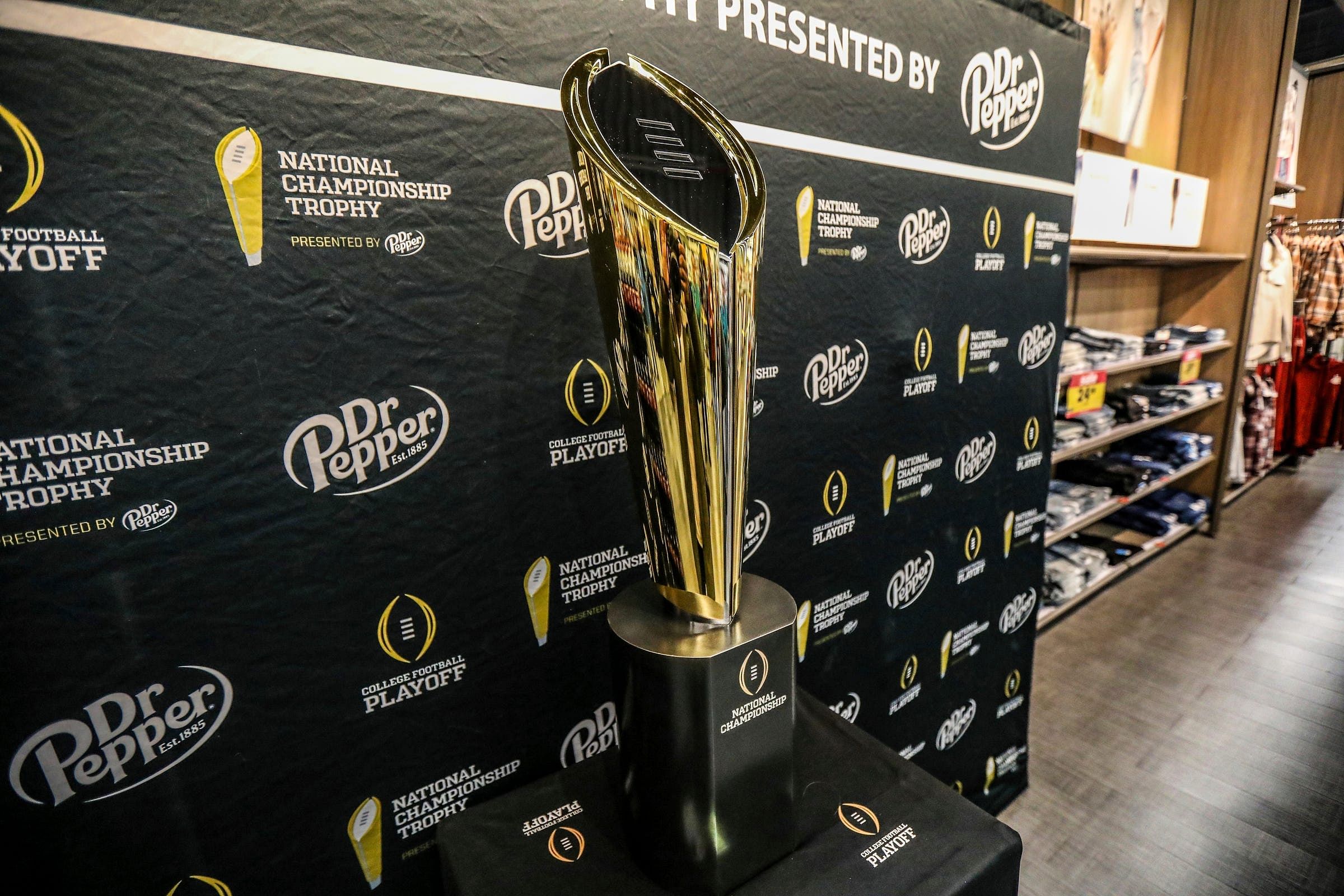 College Football National Championship trophy - Source: IMAGN