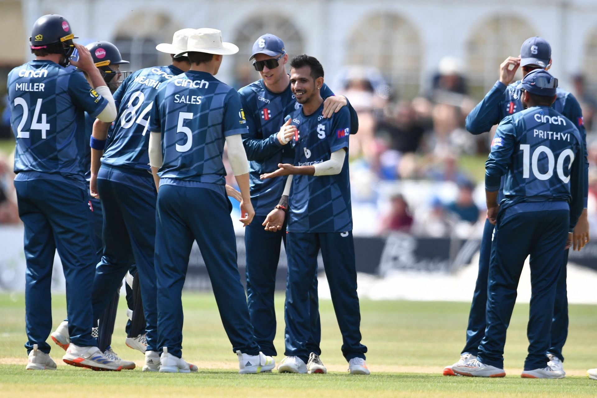  Prithvi Shaw hails Yuzvendra Chahal for his dream debut in the Royal London One-Day Cup (Image via X/@NorthantsCCC)